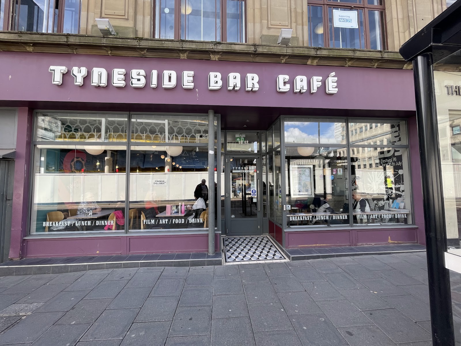 Tyneside Bar Cafe: the place