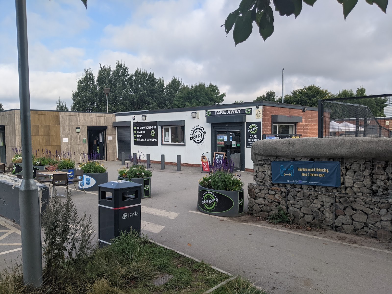 Leeds Urban Bike Park & Cafe: the place