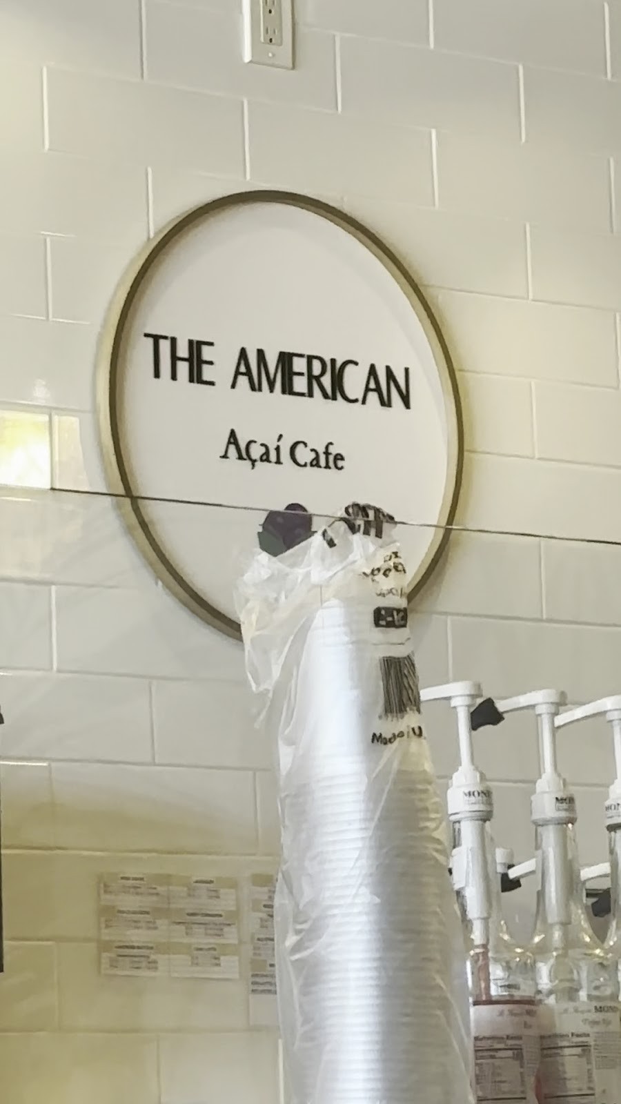 The American Açaí Cafe: the place