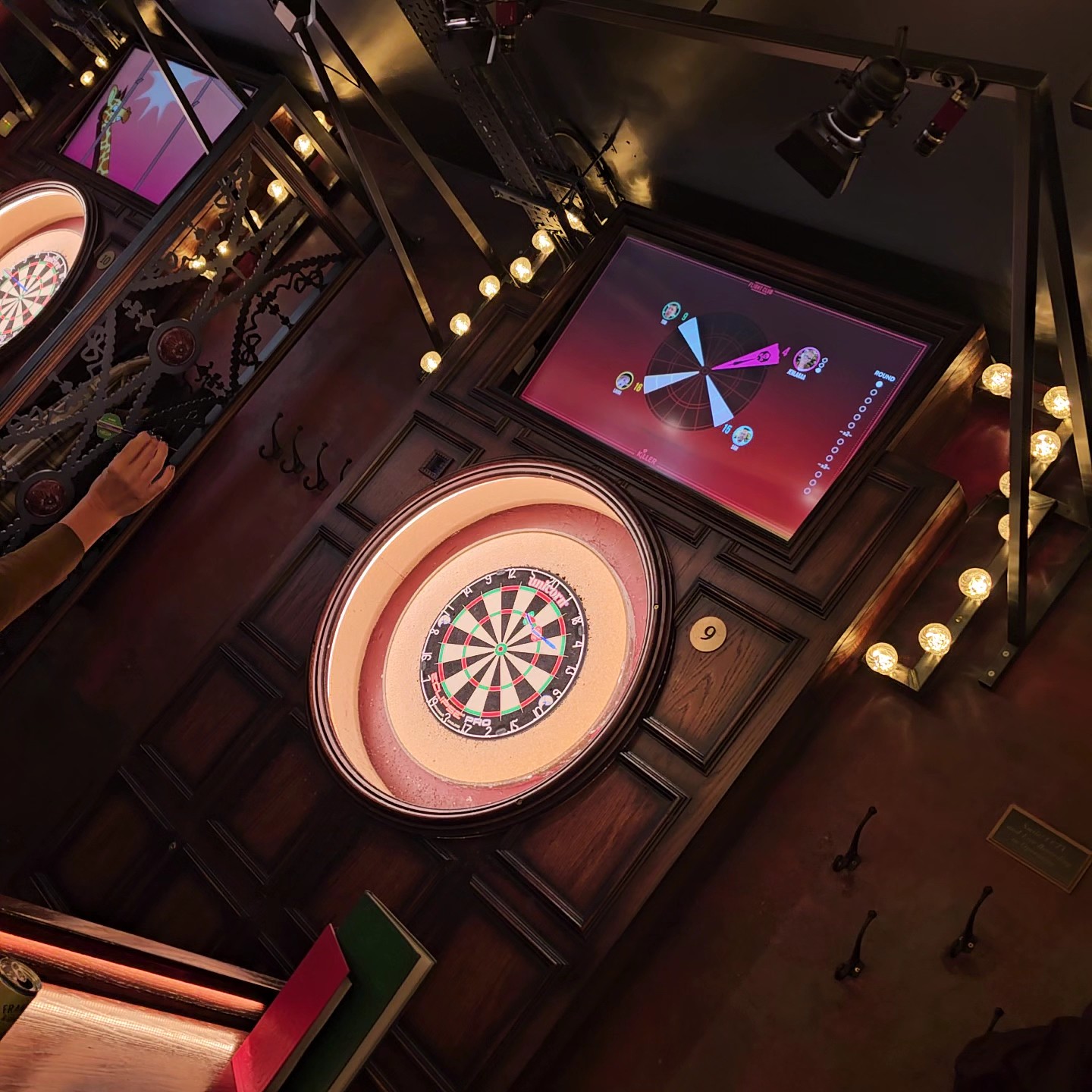 Flight Club Birmingham: the place