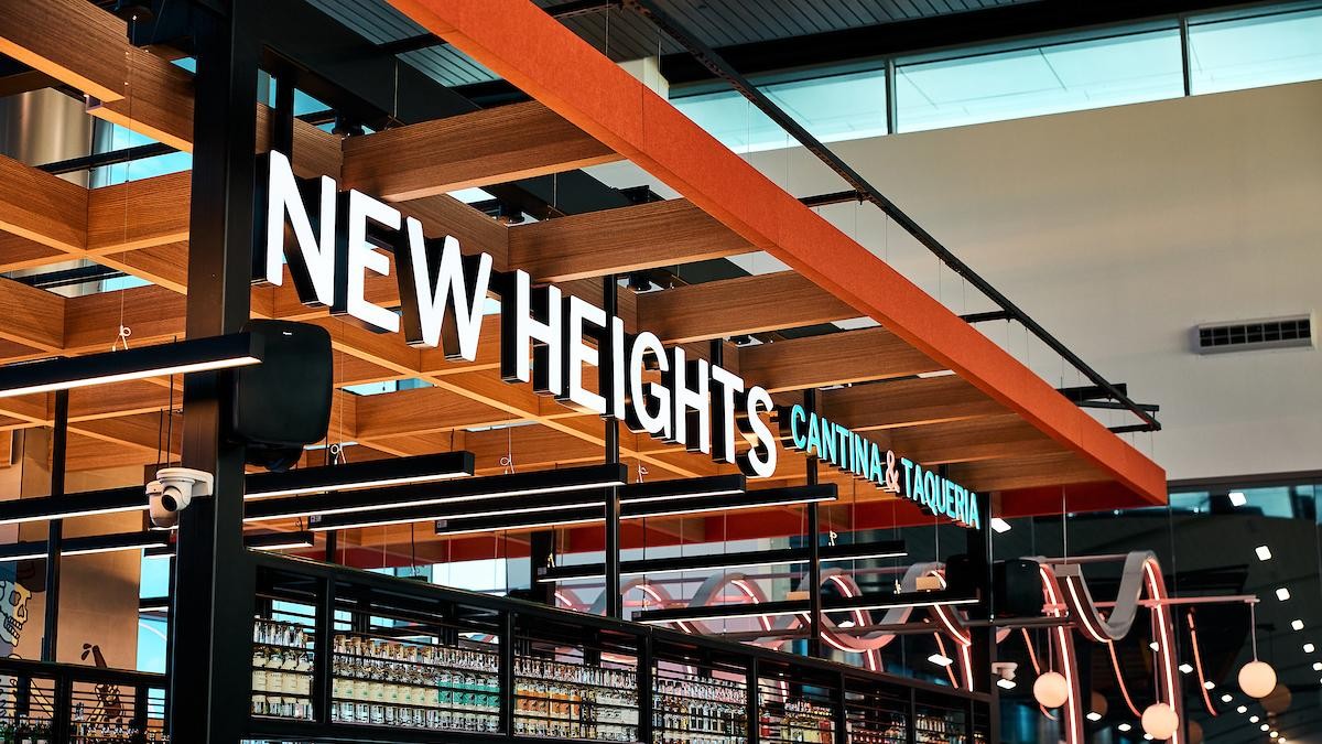 New Heights Cantina: the place