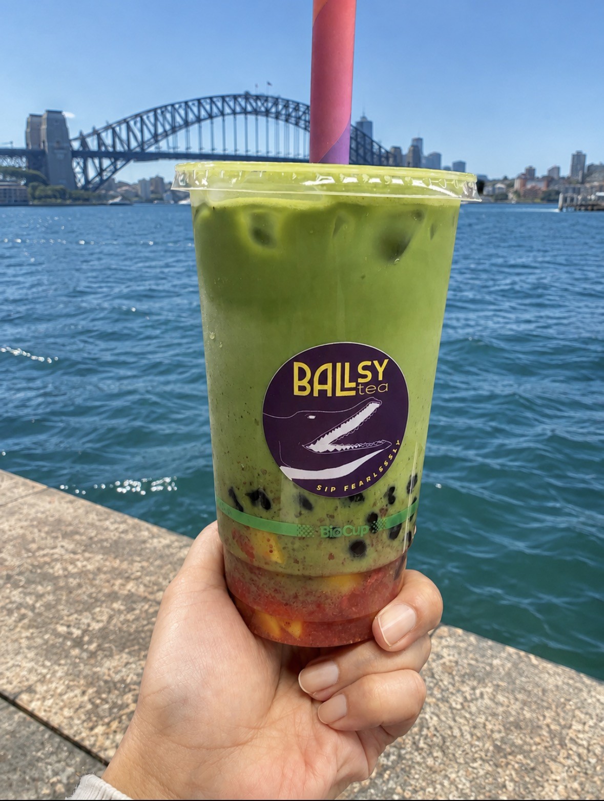 Ballsy Tea: food & drinks