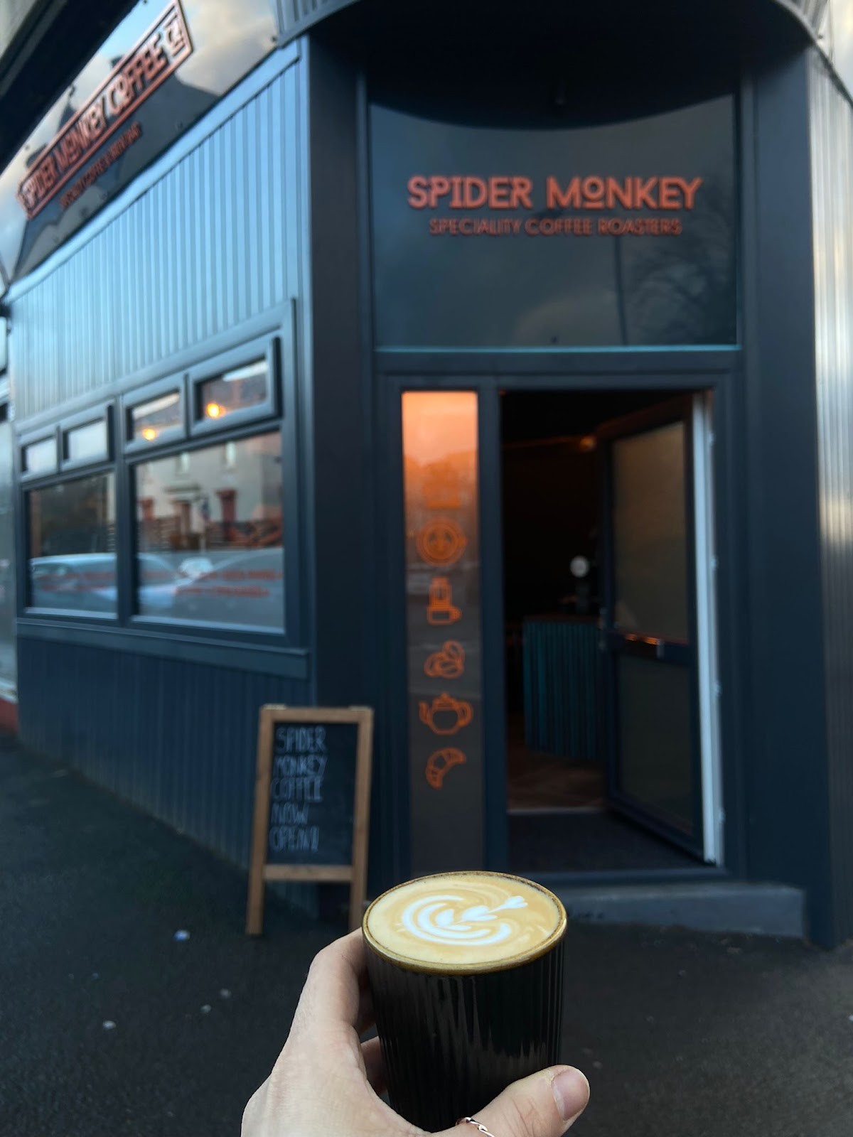 Spider Monkey Coffee Southside: the place