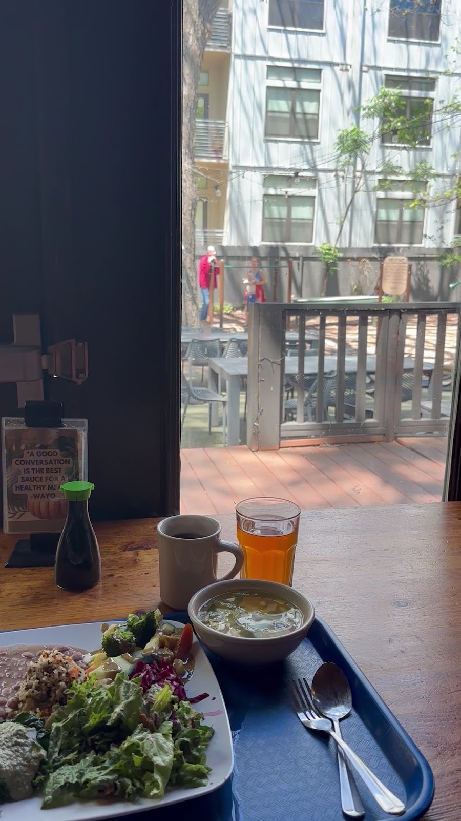 Casa de Luz Village: food & drinks