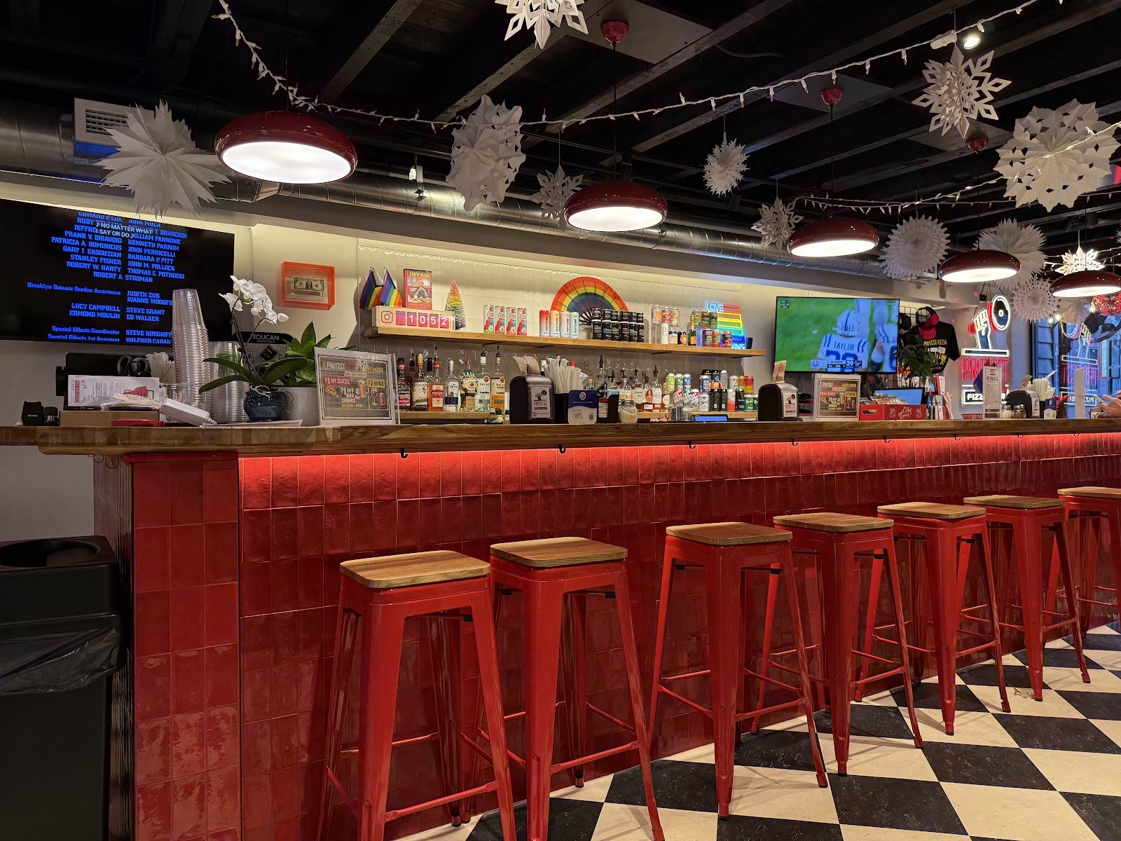 Protest Pizza + Bar: the place