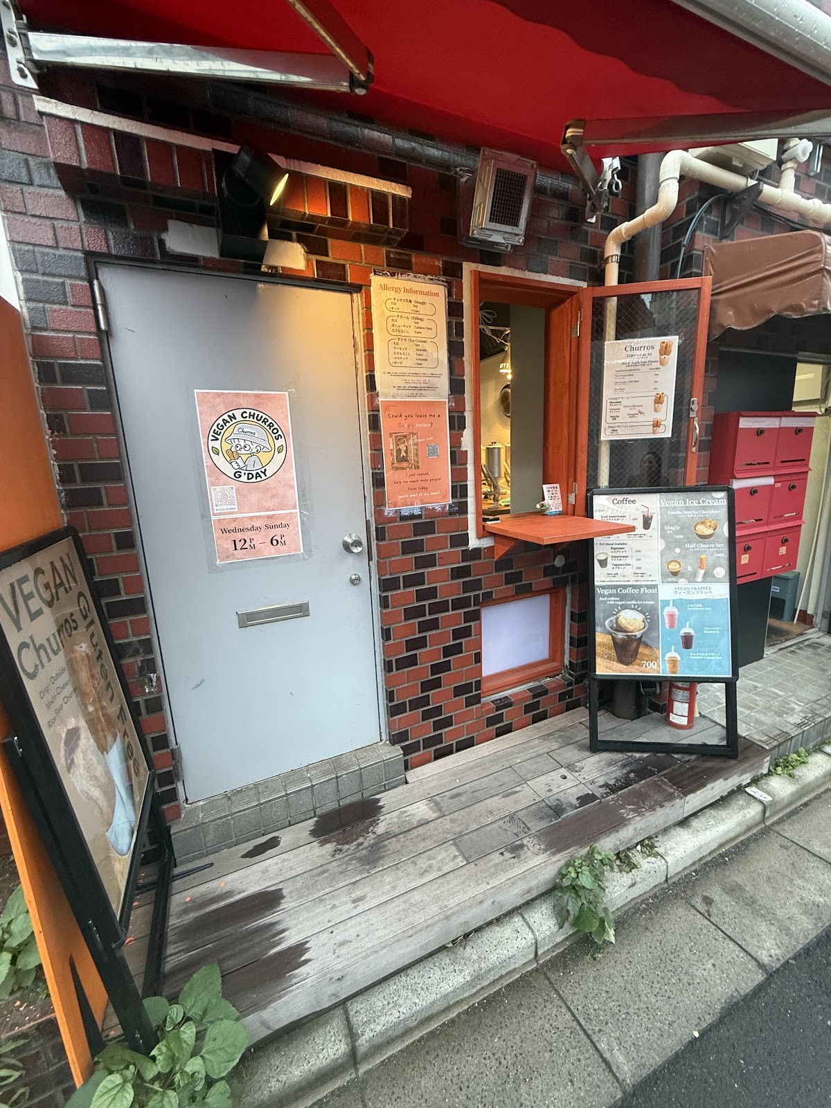 G'DAY Vegan Churros: the place