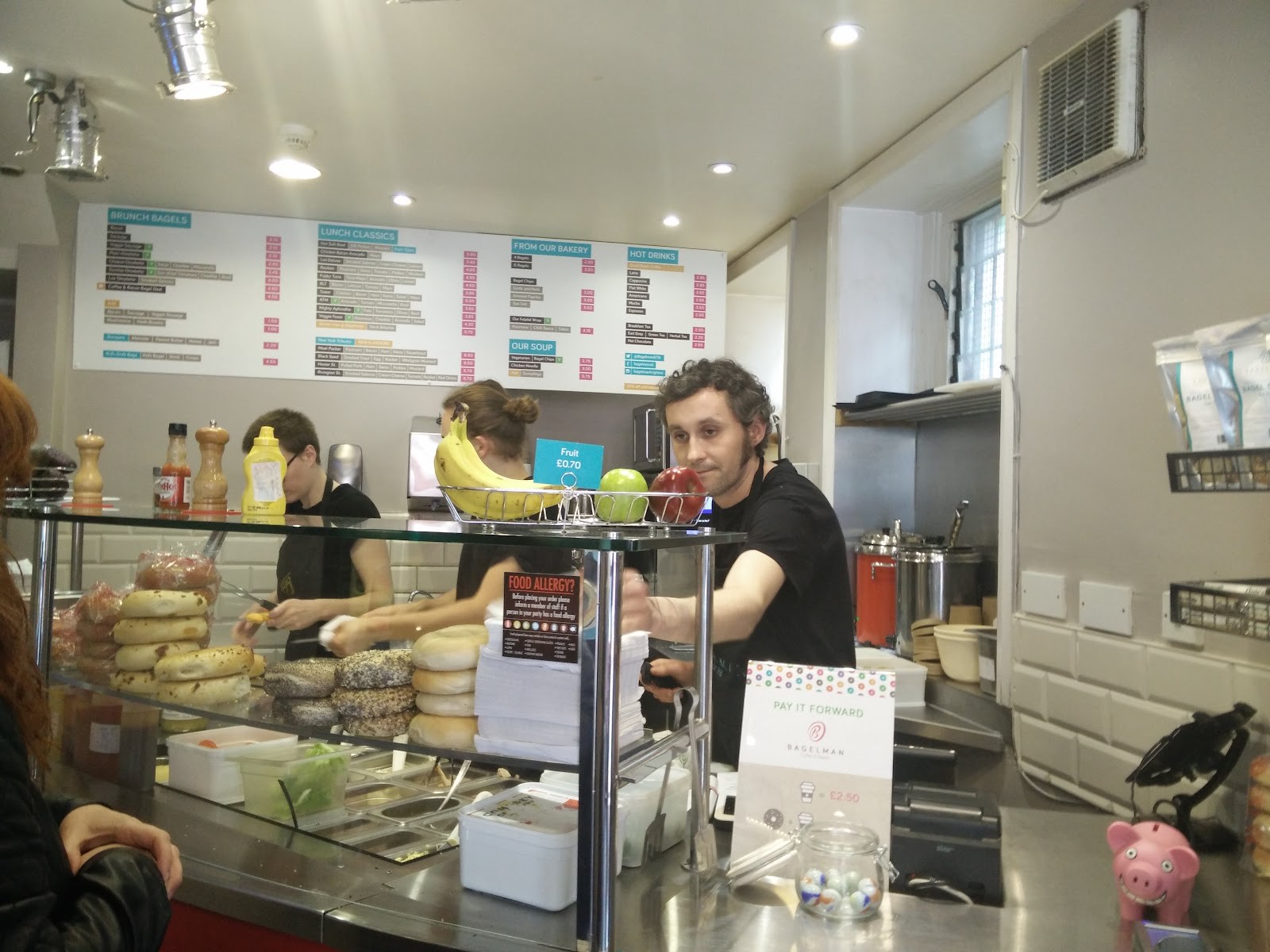 Bagelman: the place