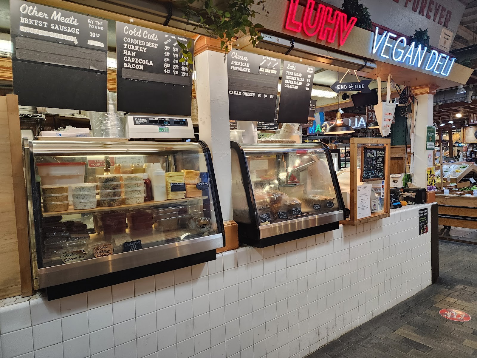 LUHV VEGAN DELI: the place