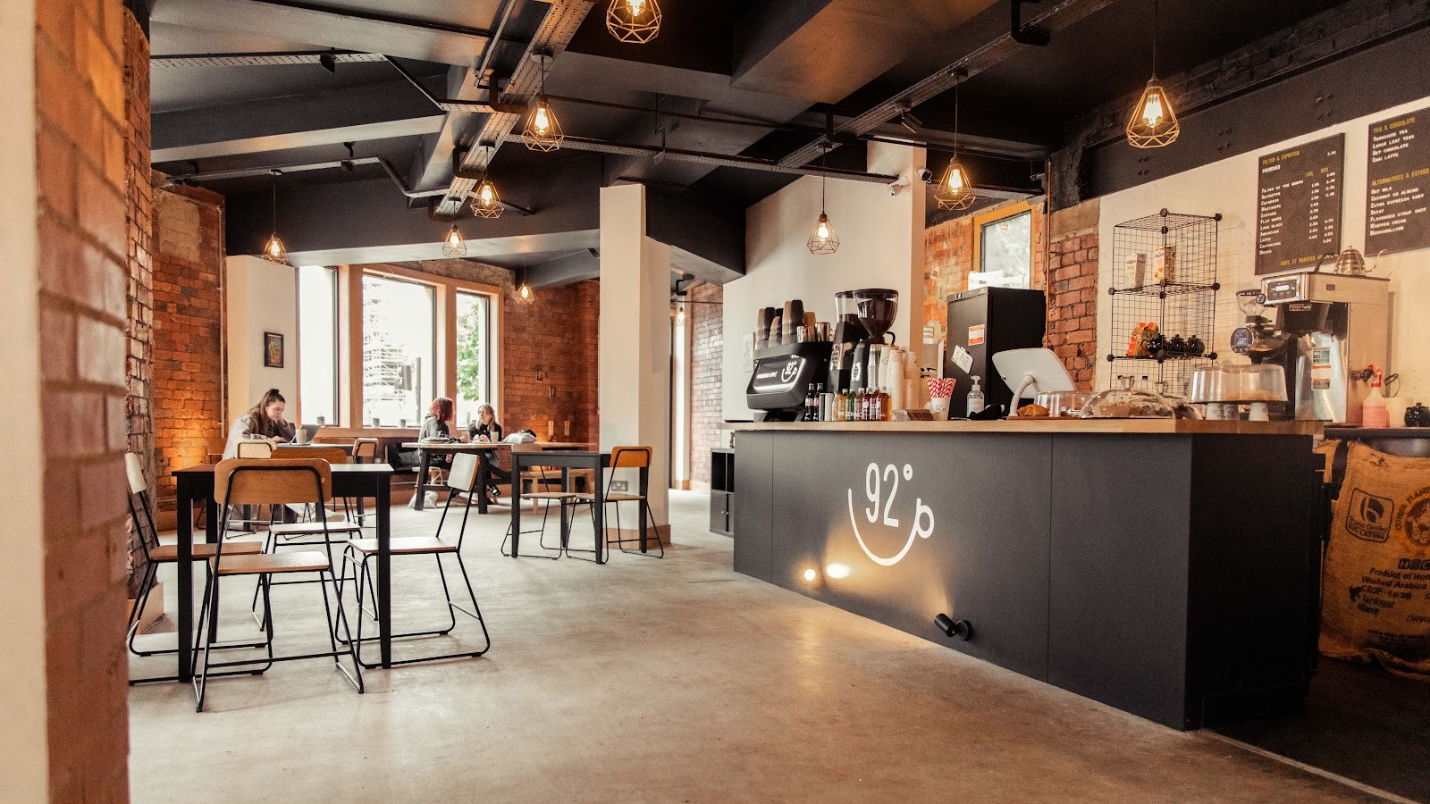 92 Degrees Coffee: the place