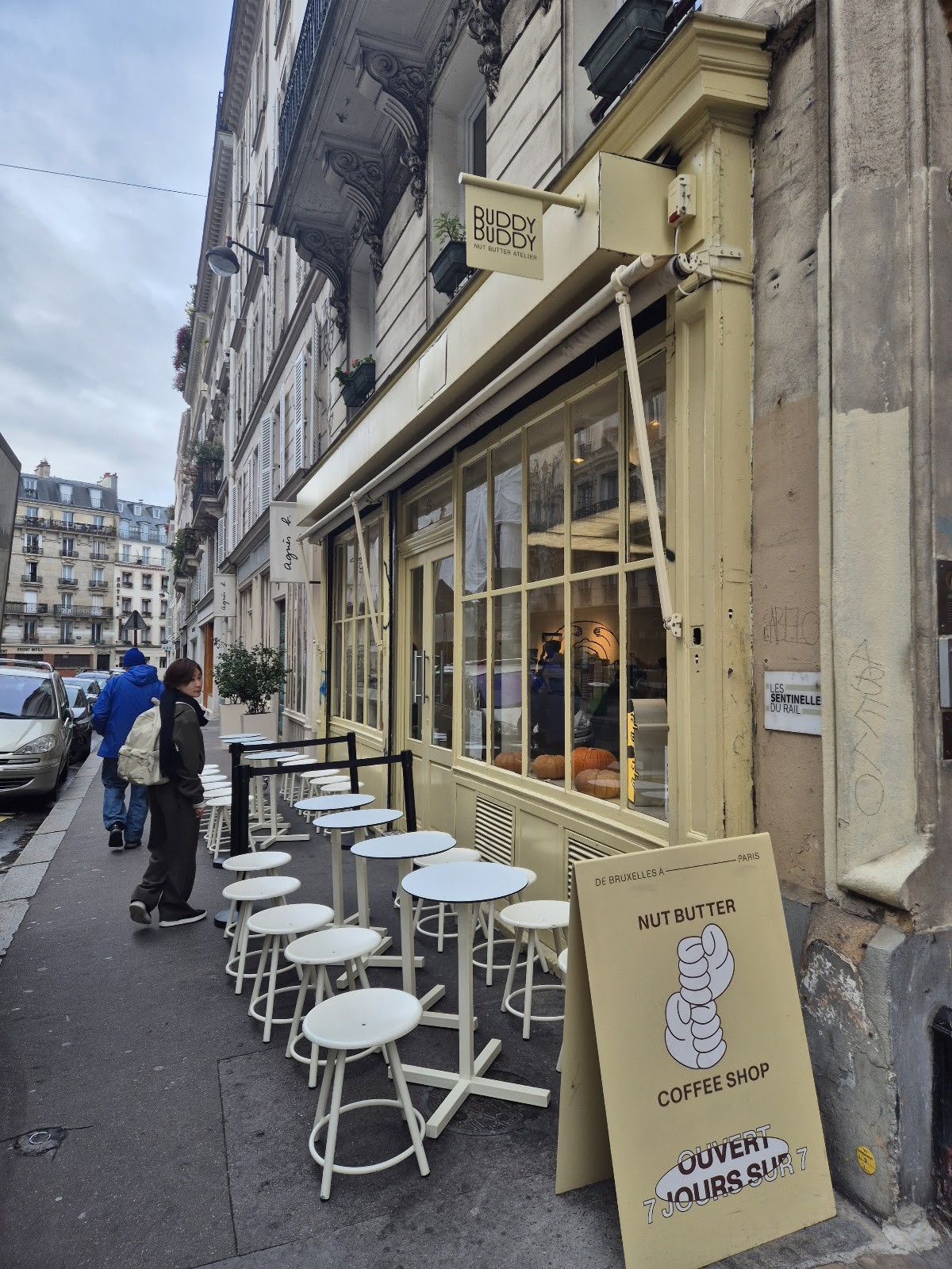 BUDDY BUDDY · Nut Butter Coffee Bar: the place