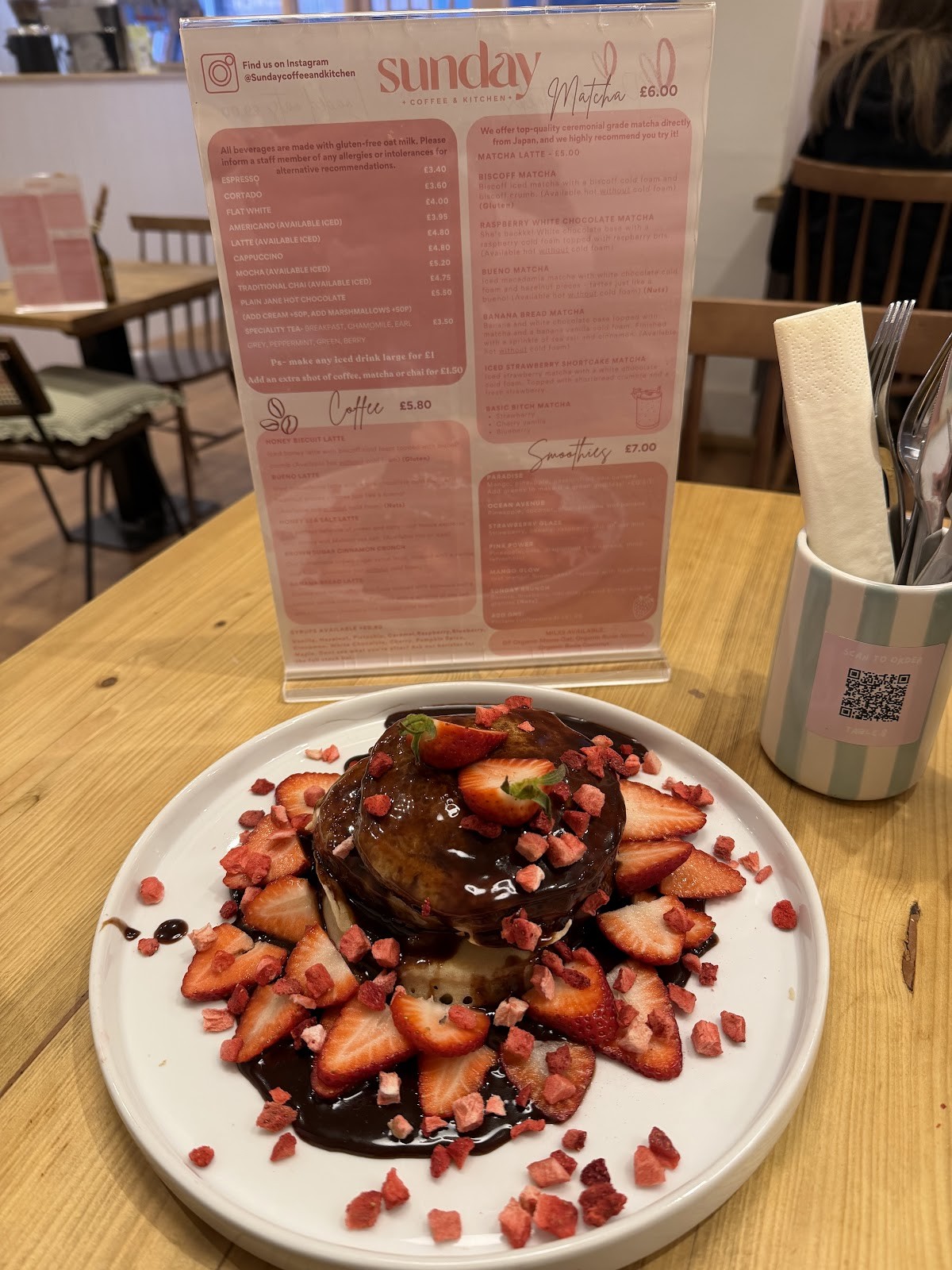 Sunday Coffee & Kitchen: food & drinks