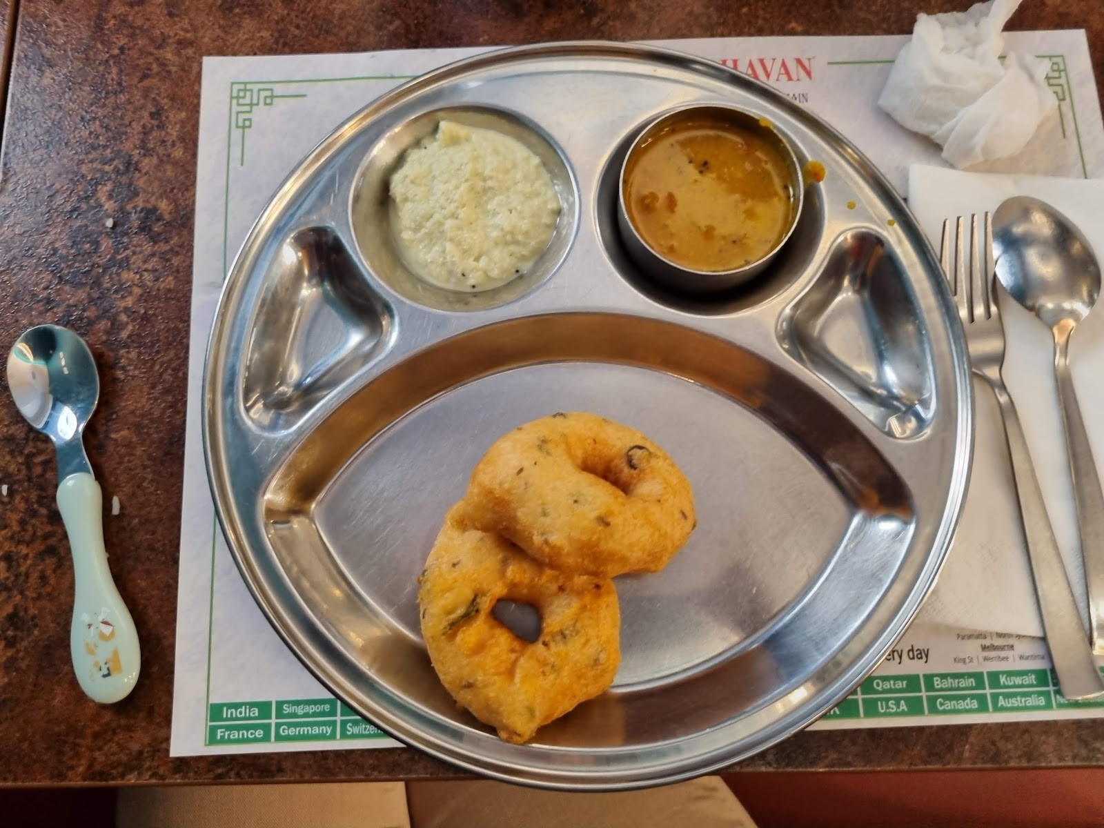Saravanaa Bhavan: food & drinks