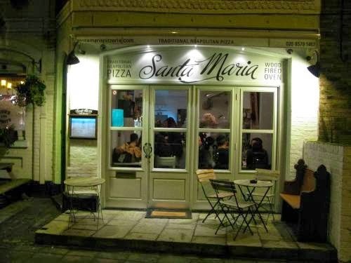 Santa Maria Pizzeria Ealing: the place