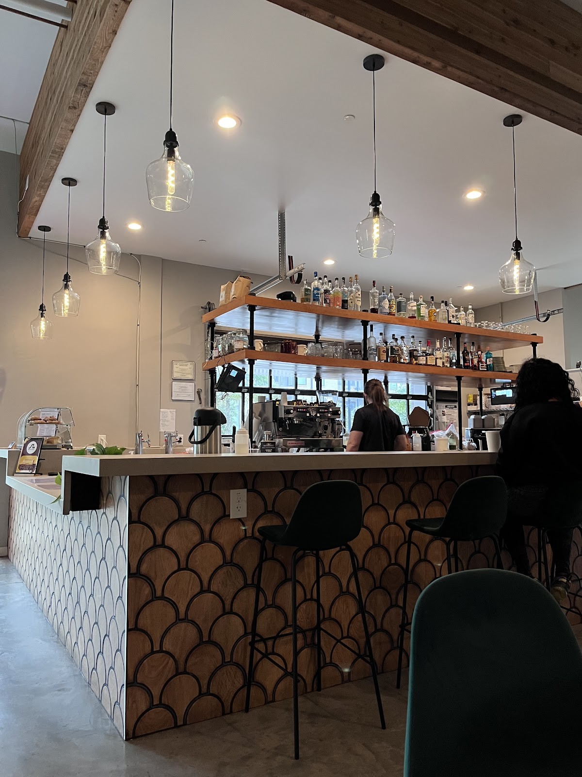 Peoples Town Coffee Bar: the place