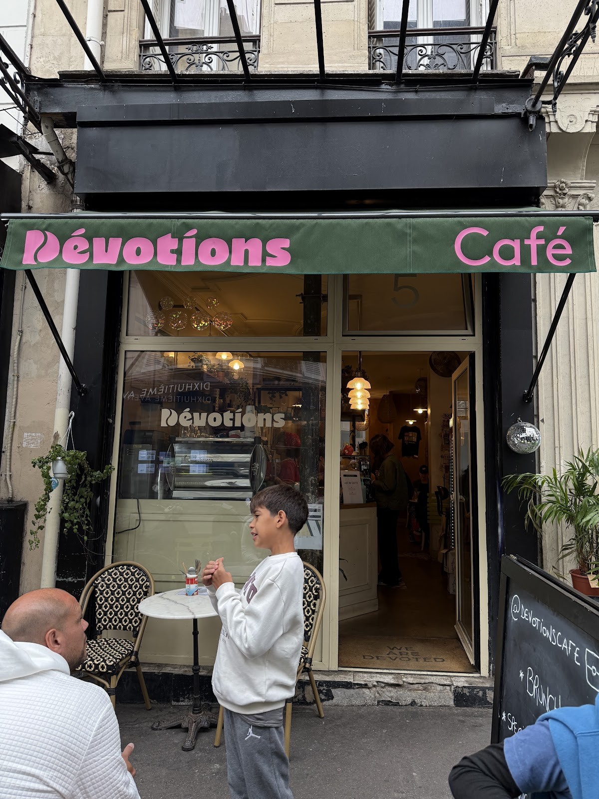 Devotions Café: the place