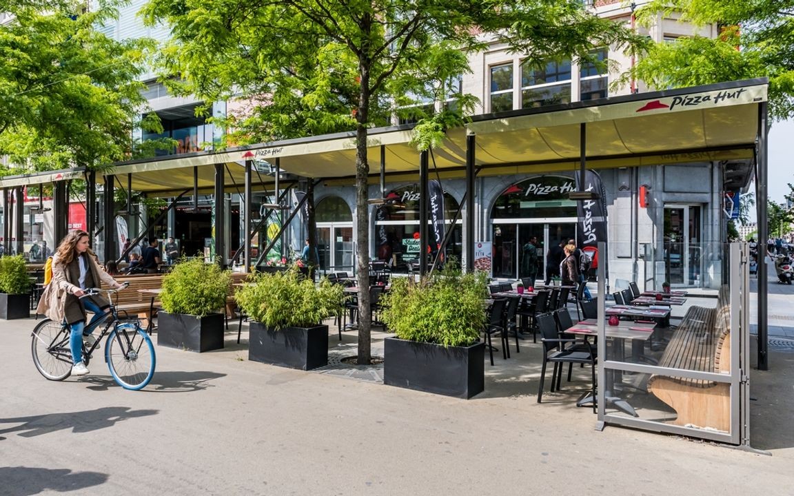 Pizza Hut Antwerpen Keyserlei: the place