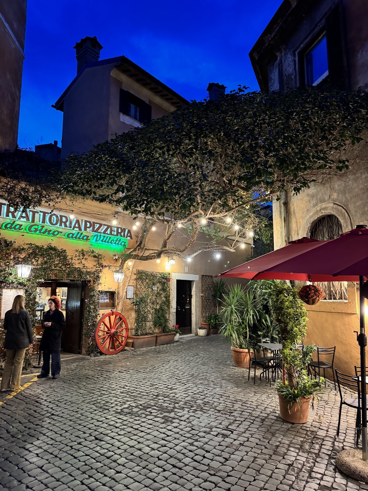 Trattoria Pizzeria da Gino alla Villetta: the place
