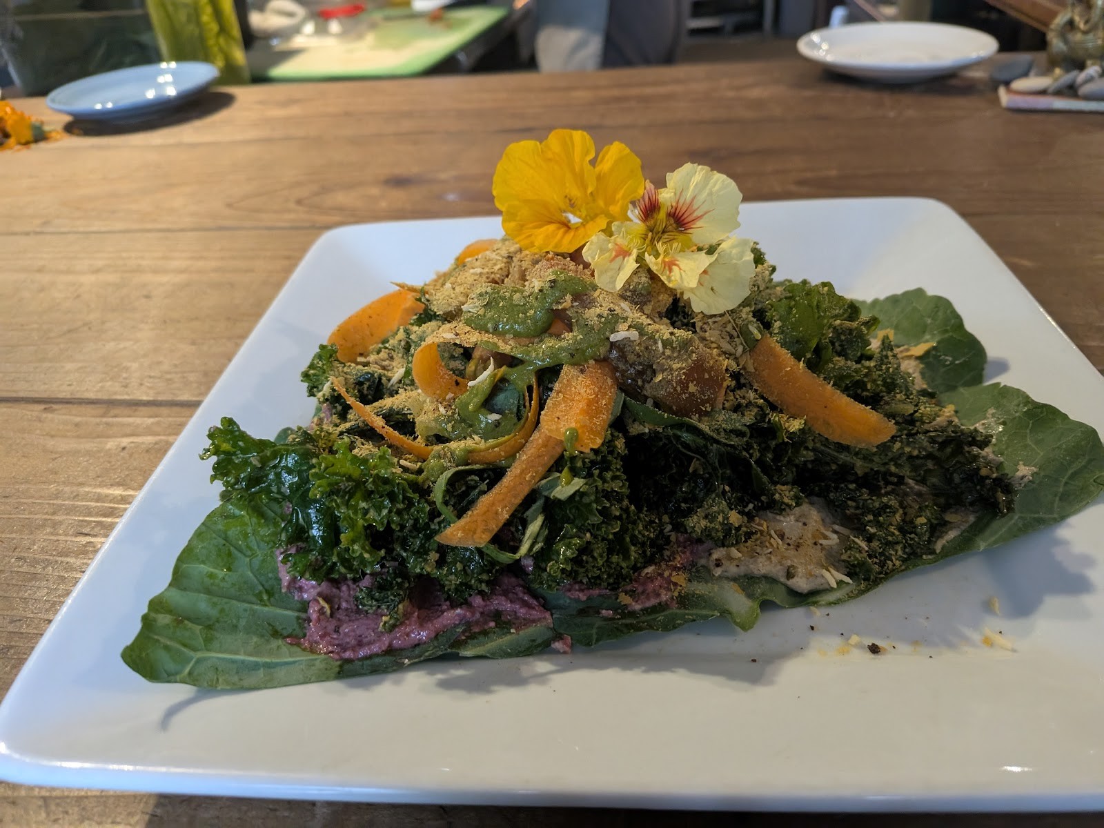 Peace Yoga Gallery: food & drinks