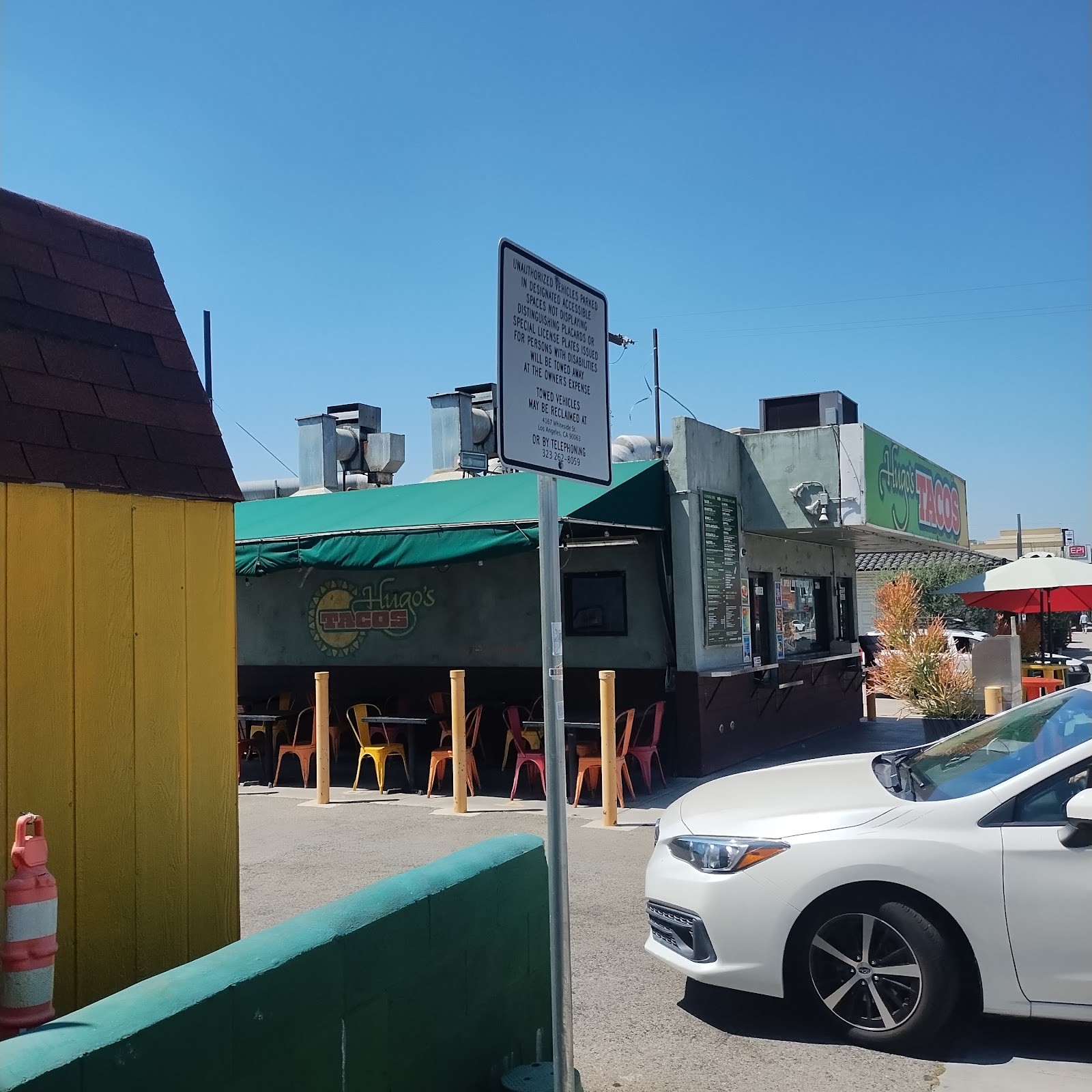Hugo's Tacos Atwater Village: the place