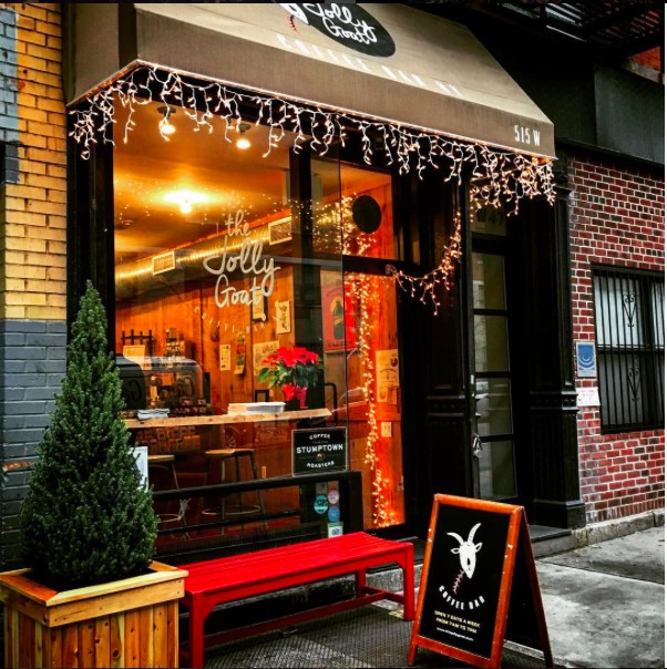 The Jolly Goat Coffee Bar: the place
