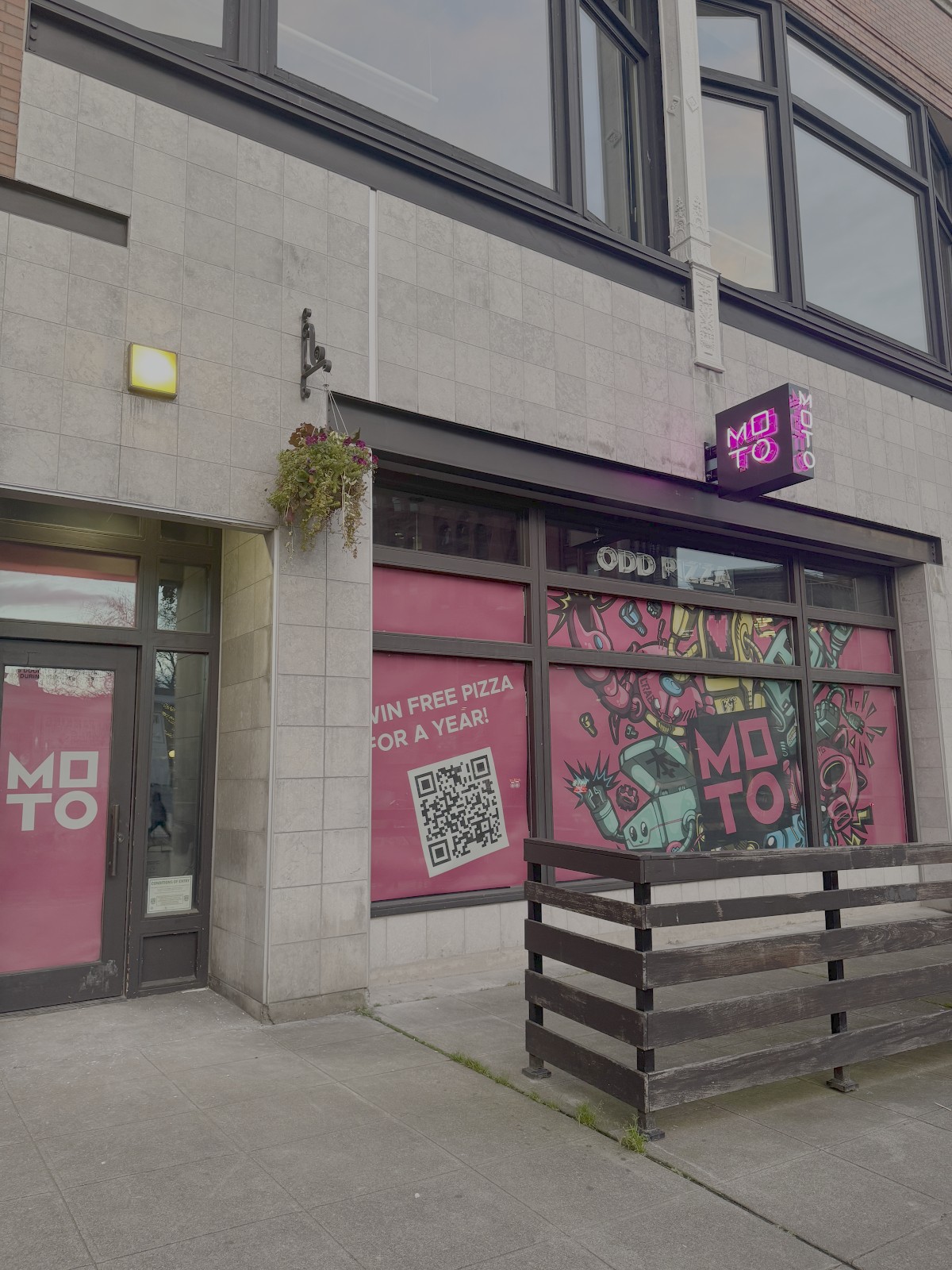 MOTO Pizza Pioneer Square: the place