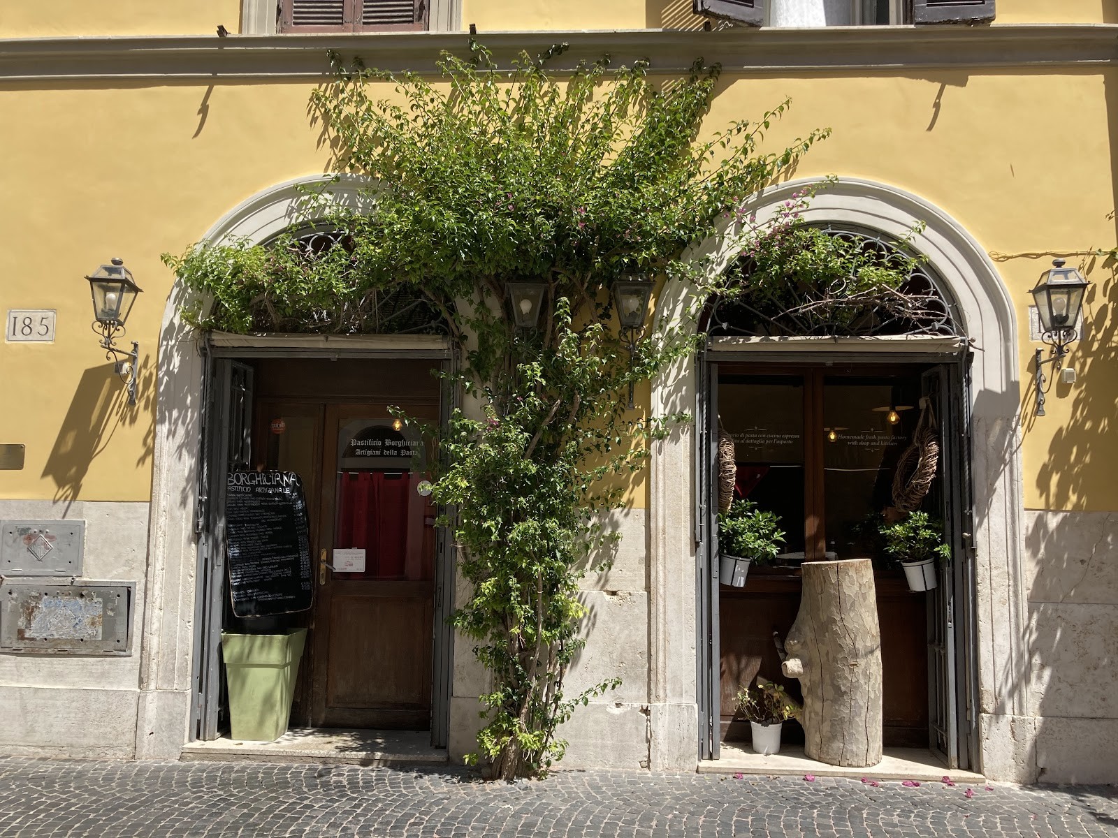 Borghiciana Pastificio Artigianale: the place