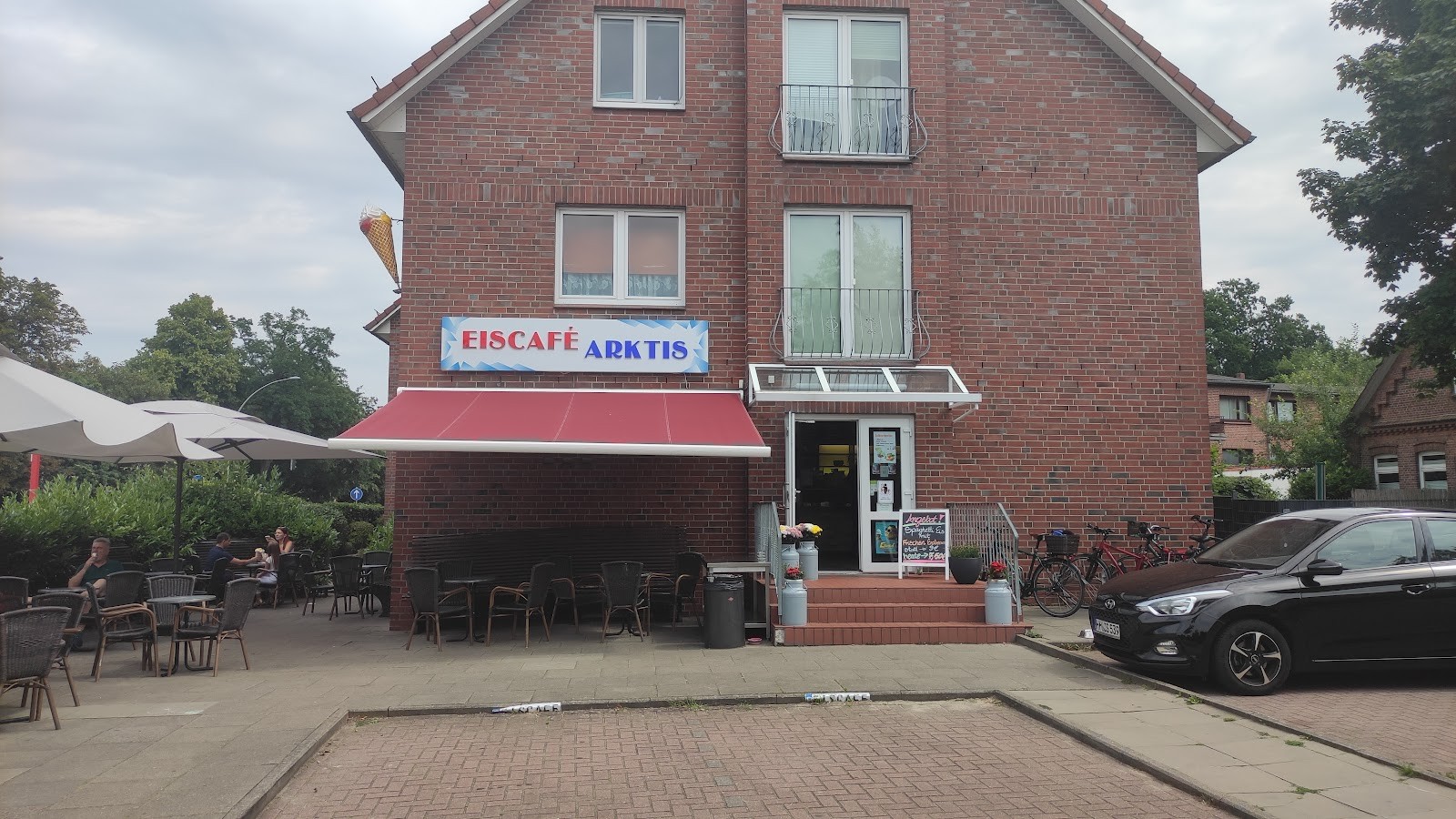 Arktis Eiscafe: the place