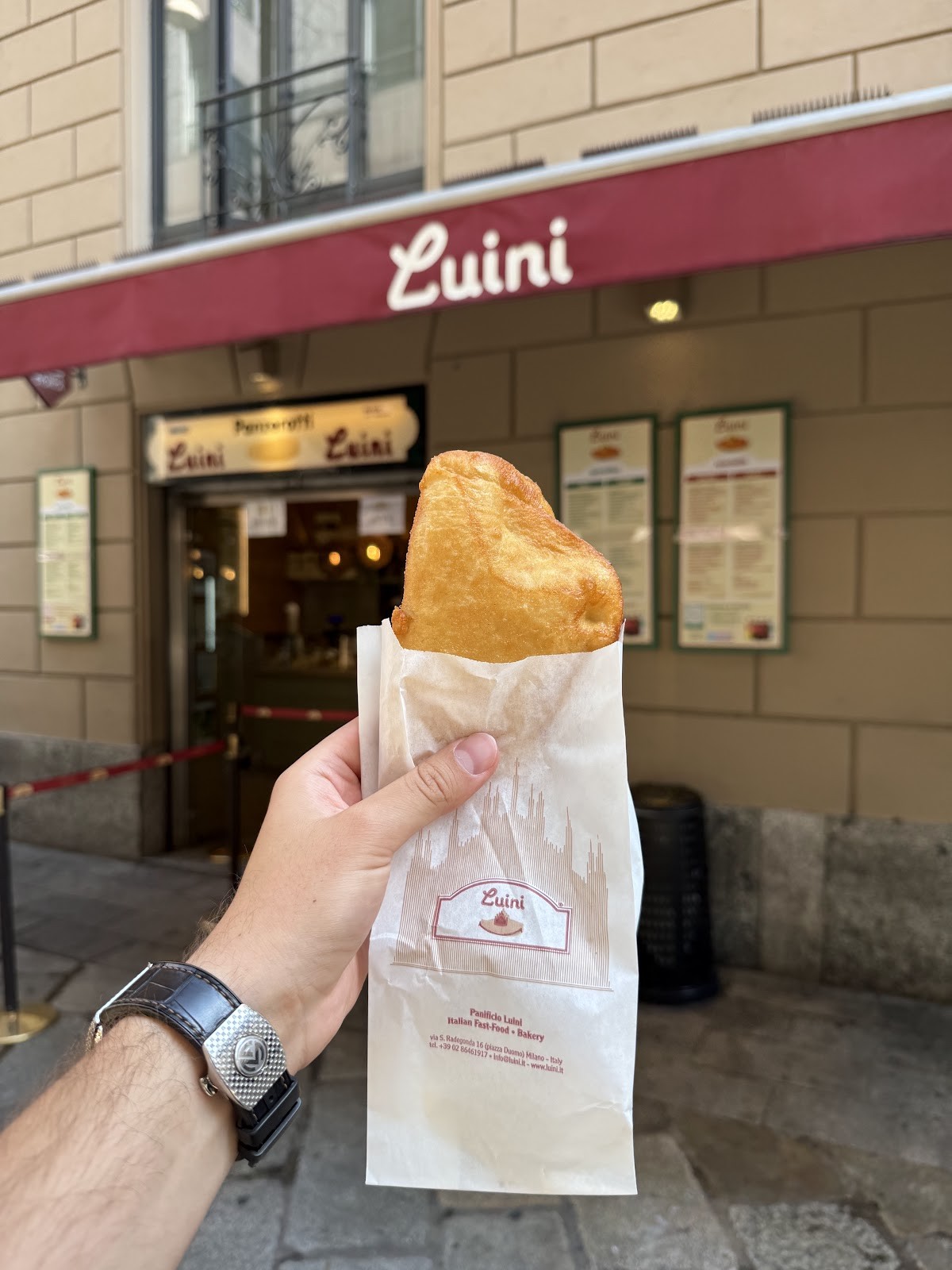 Panzerotti Luini: the place