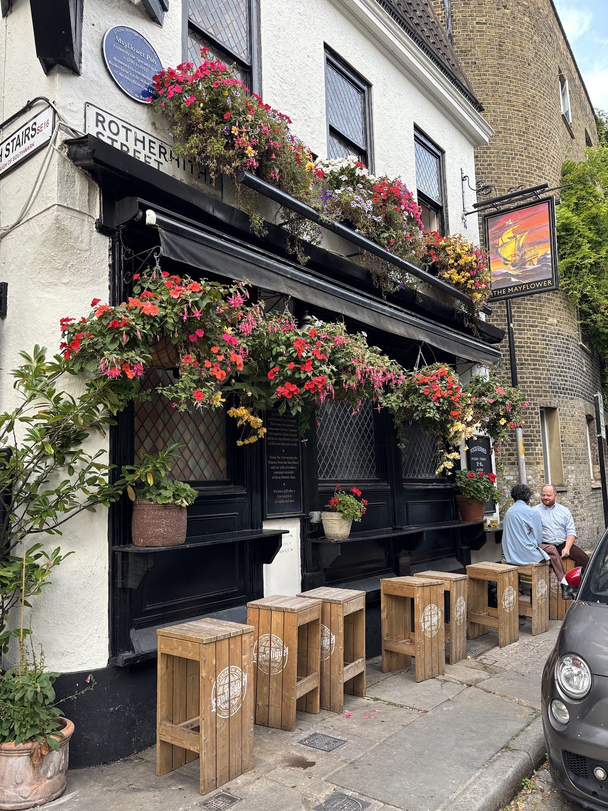 The Mayflower: the place