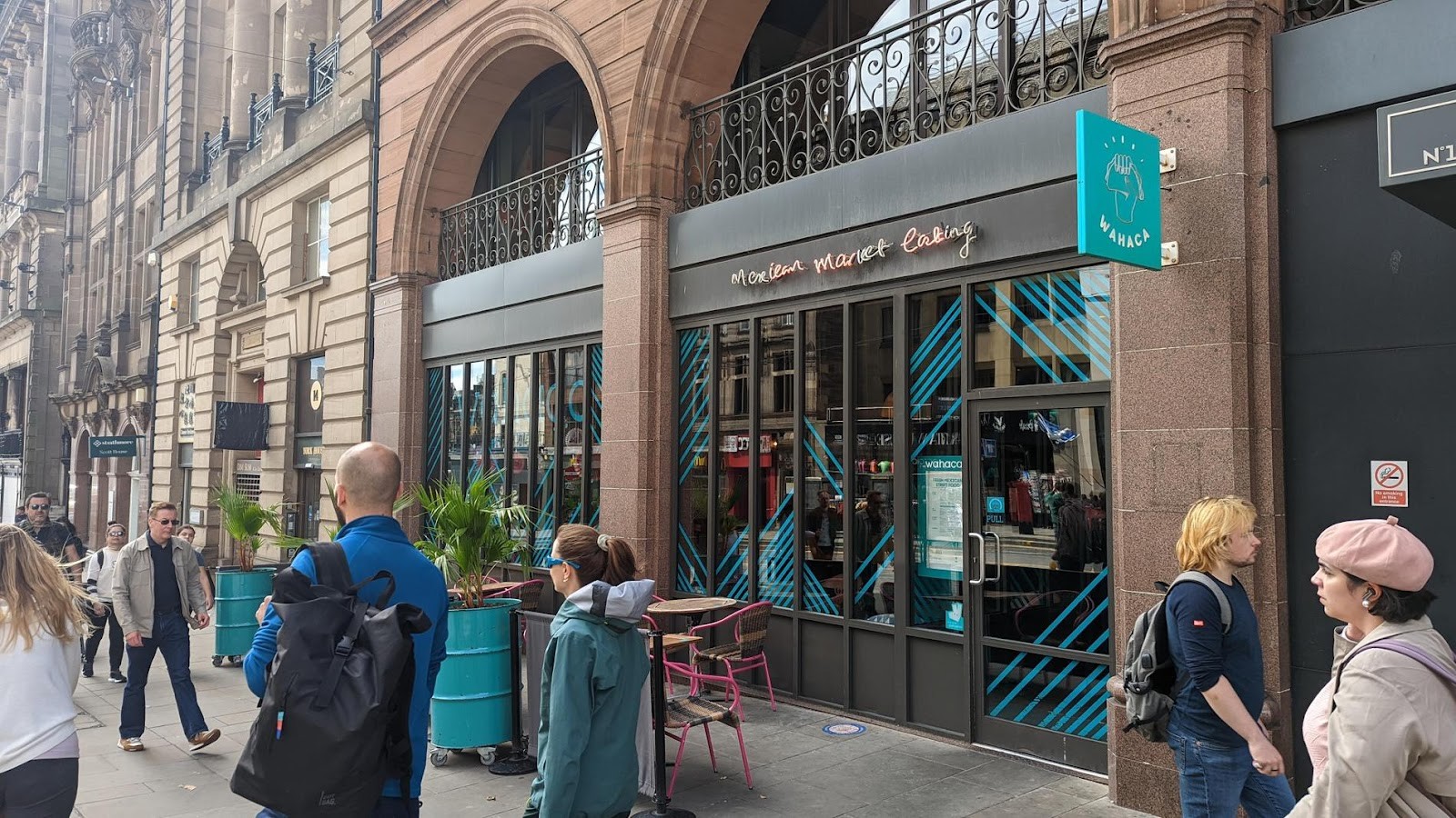 Wahaca Edinburgh: the place