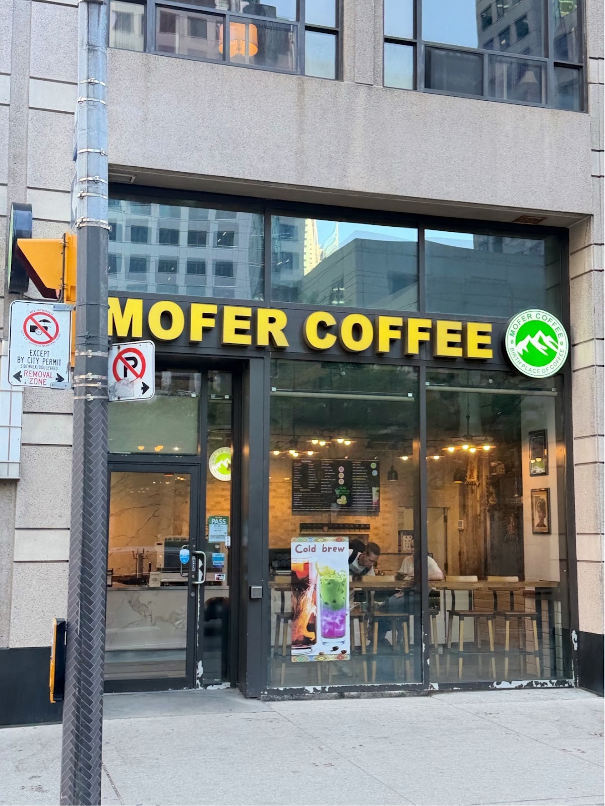 Mofer Coffee Wellington: the place