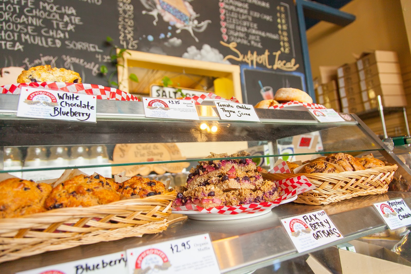 Aphrodite's Organic Pie Shop: the place