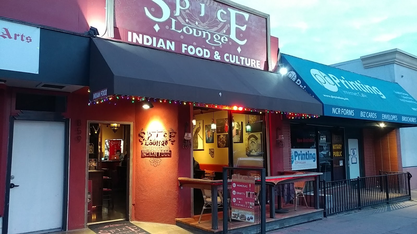 Spice Lounge: the place