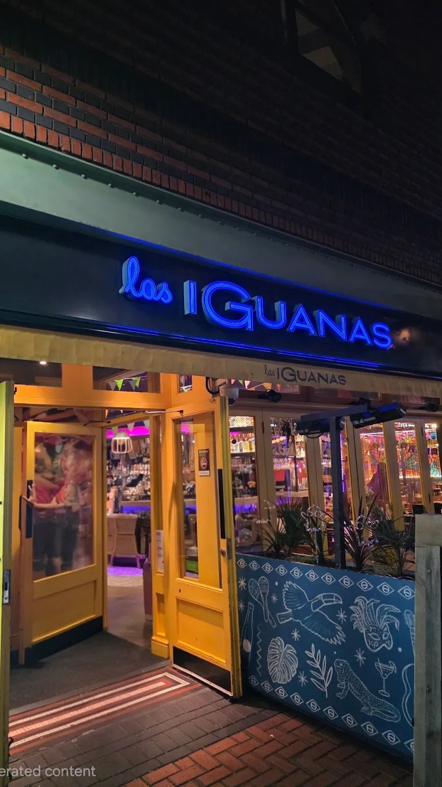 Las Iguanas - Brindley Pl: the place