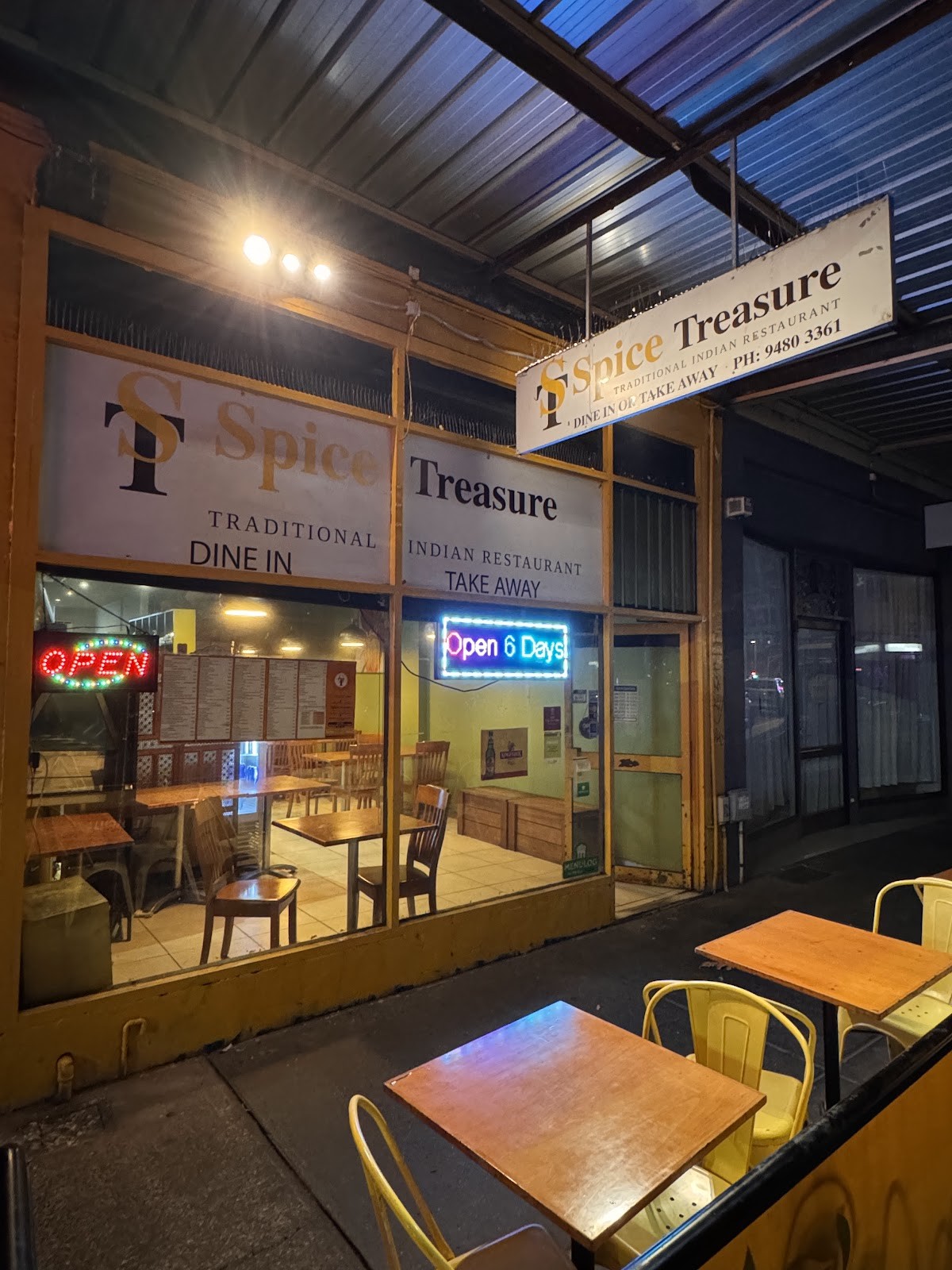 Spice Treasure Traditional Indian Restaurant: the place