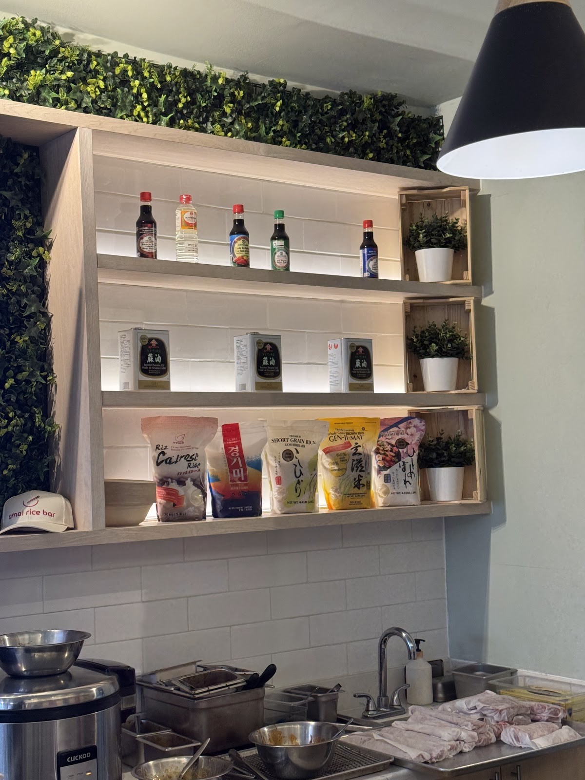 Omai Rice Bar: the place