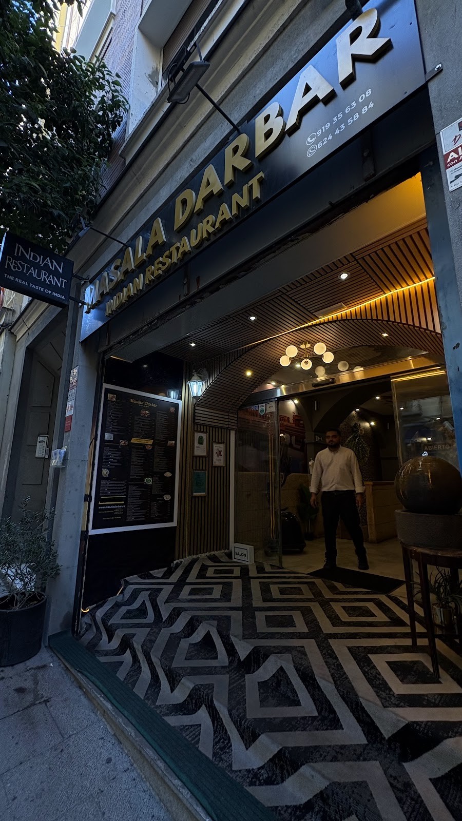 Masala Darbar Madrid: the place