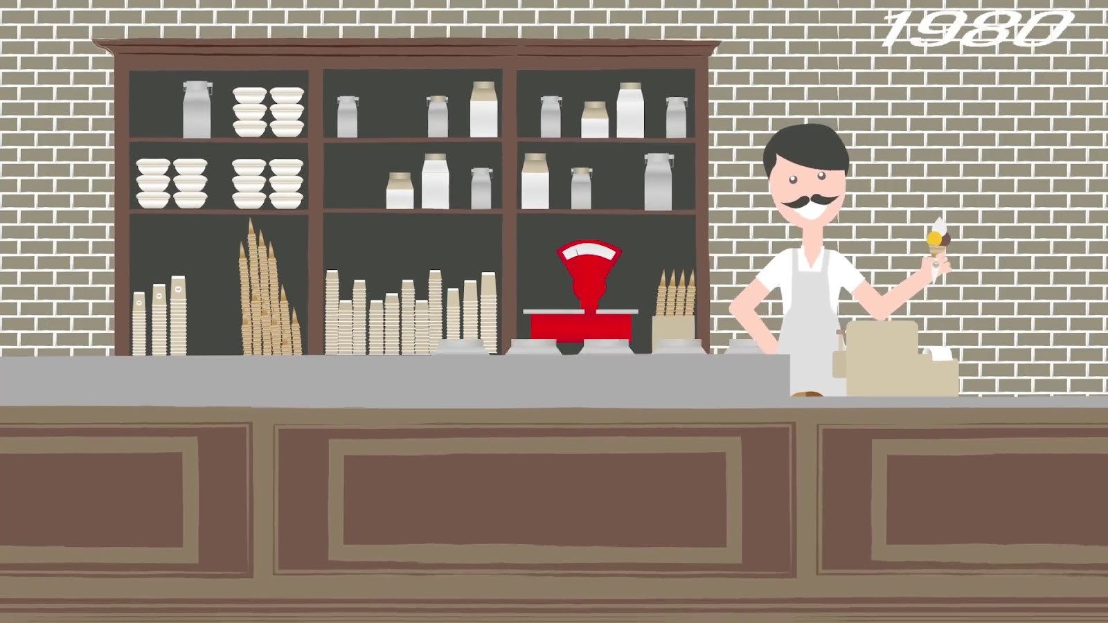 Gelateria La Romana dal 1947: the place