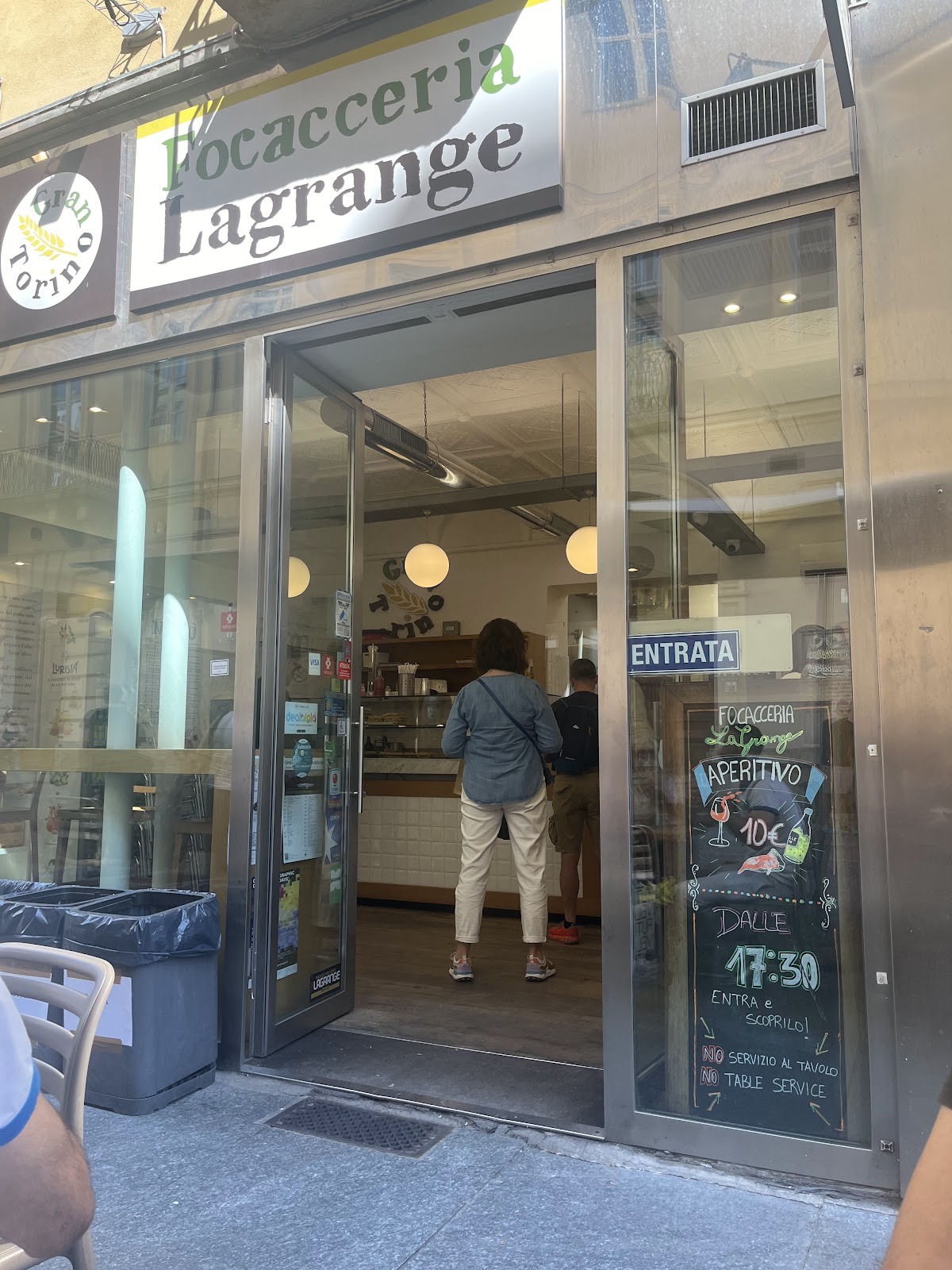 Focacceria Lagrange: the place