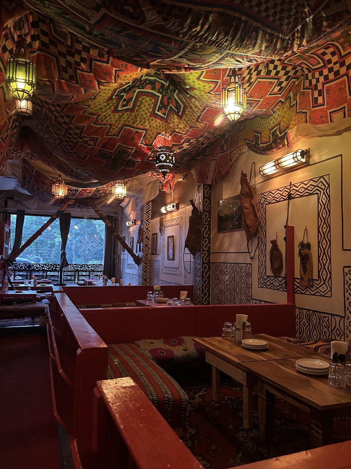 La Khaïma Cuisine Nomade: the place