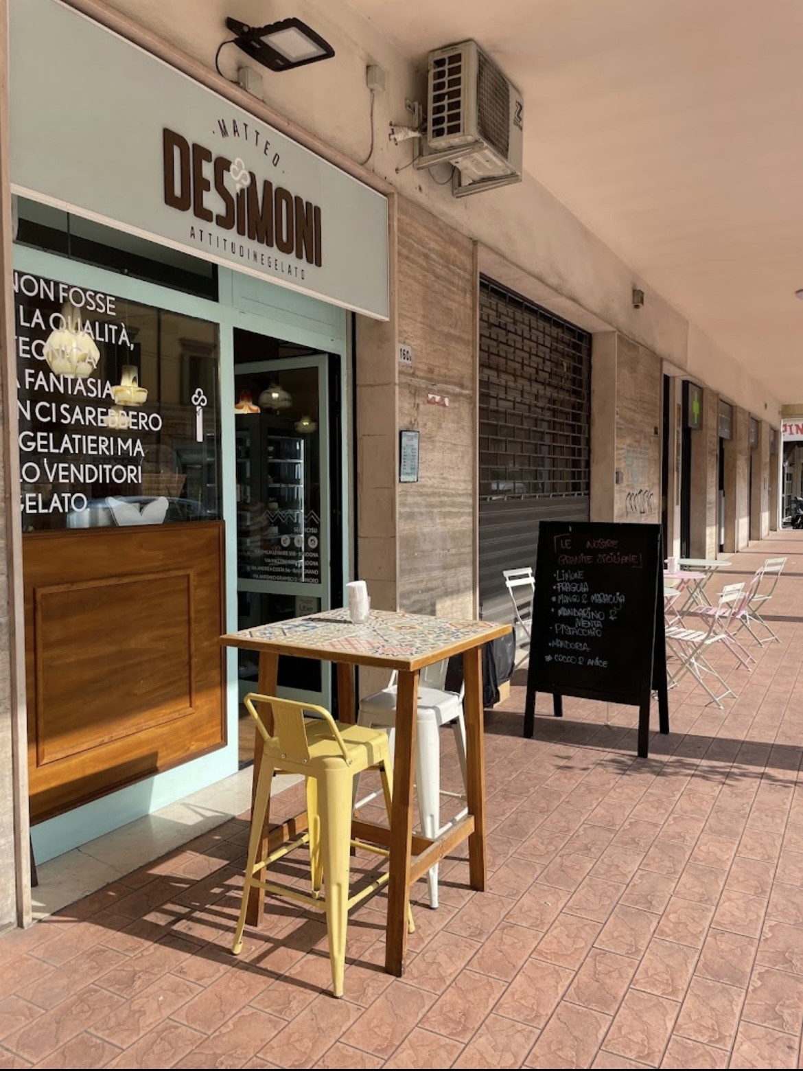 Matteo De Simoni - Attitudine Gelato Mazzini: the place