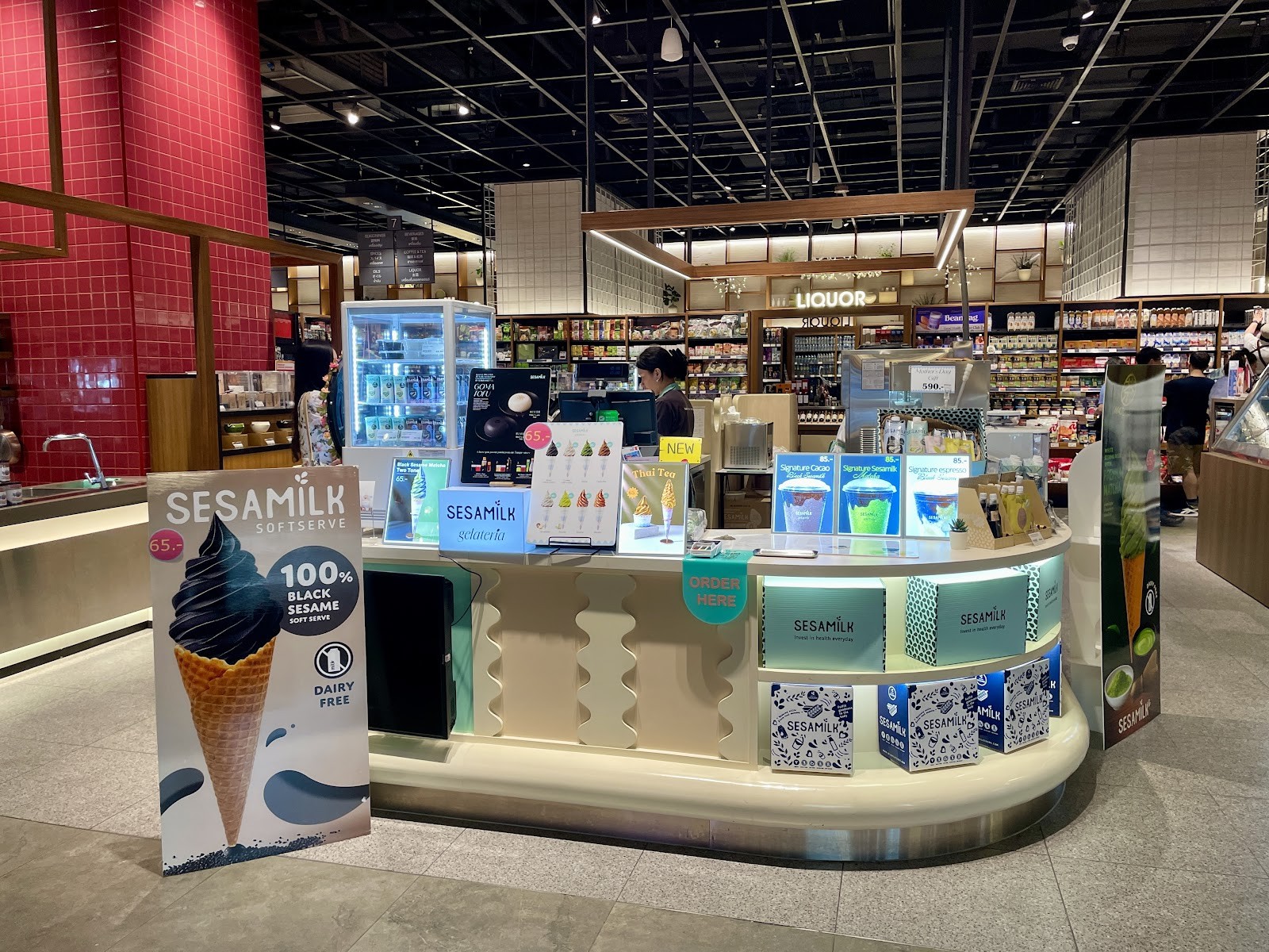 Sesamilk Gelateria: the place