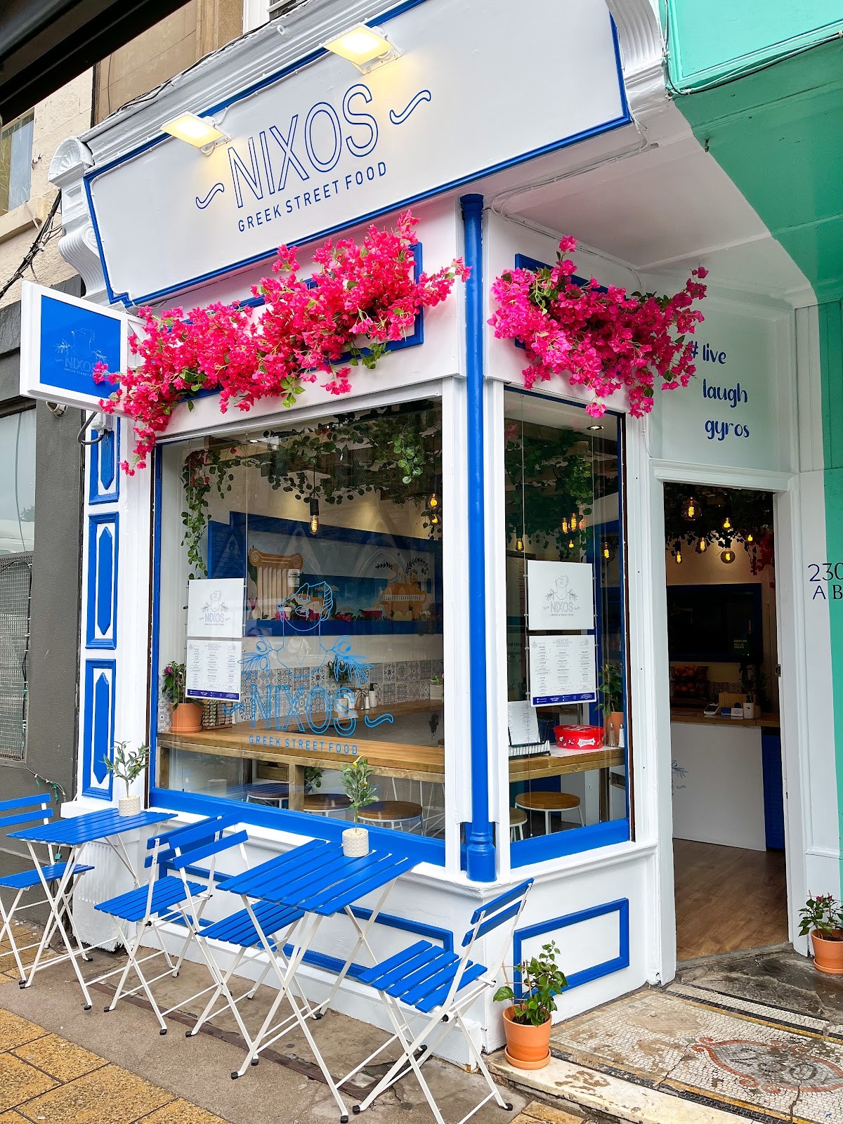 Nixos Greek Street Food - Portobello: the place