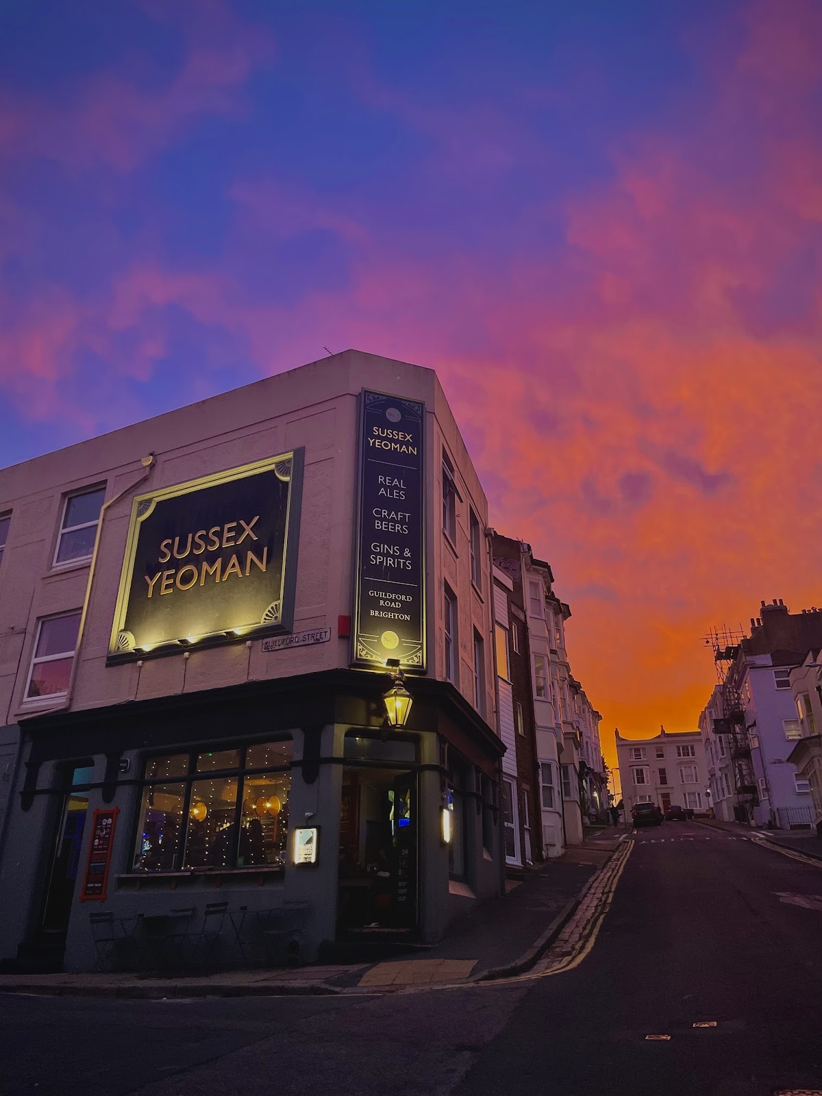 The Sussex Yeoman Brighton: the place