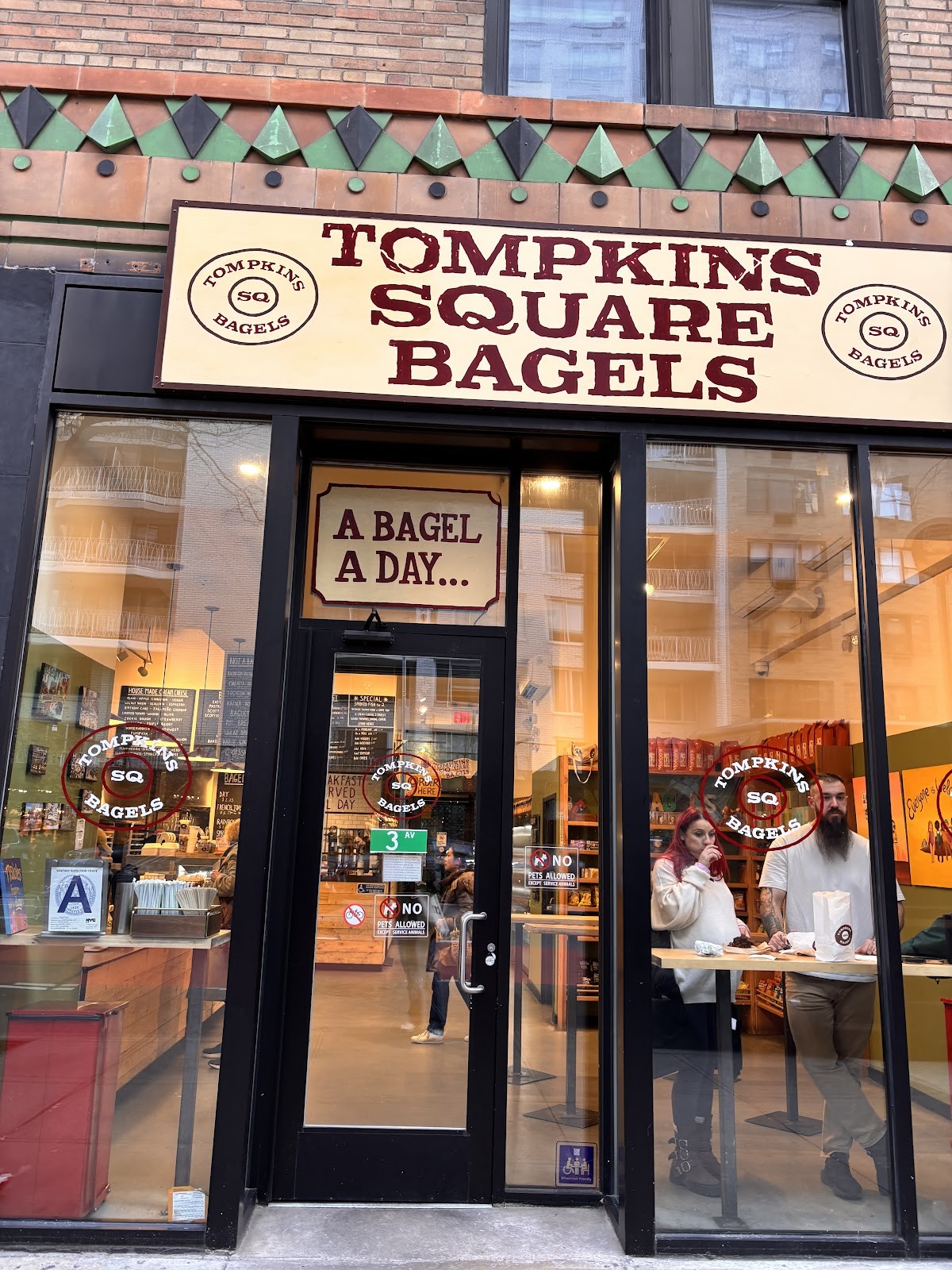 Tompkins Square Bagels: the place