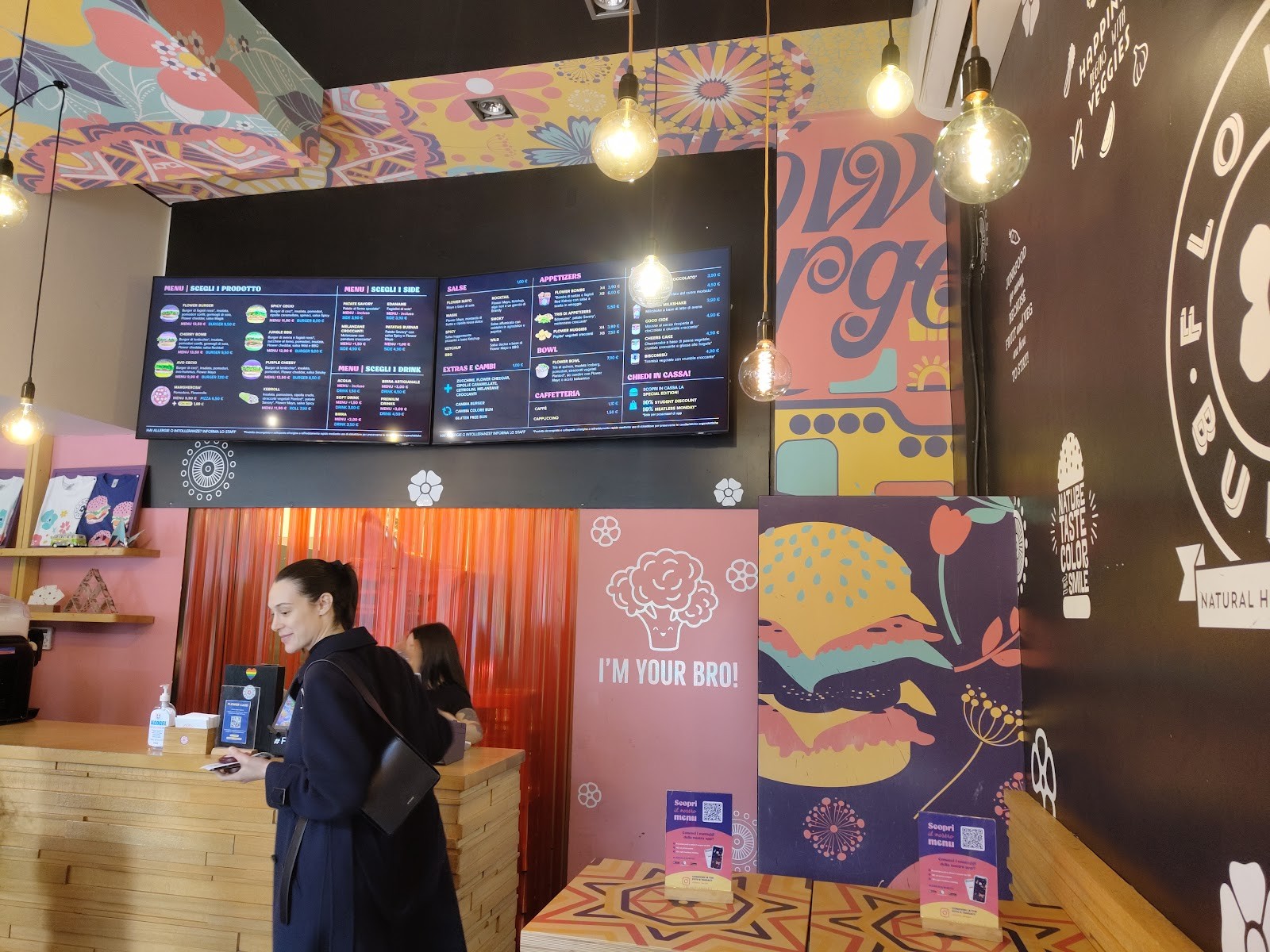 Flower Burger: the place