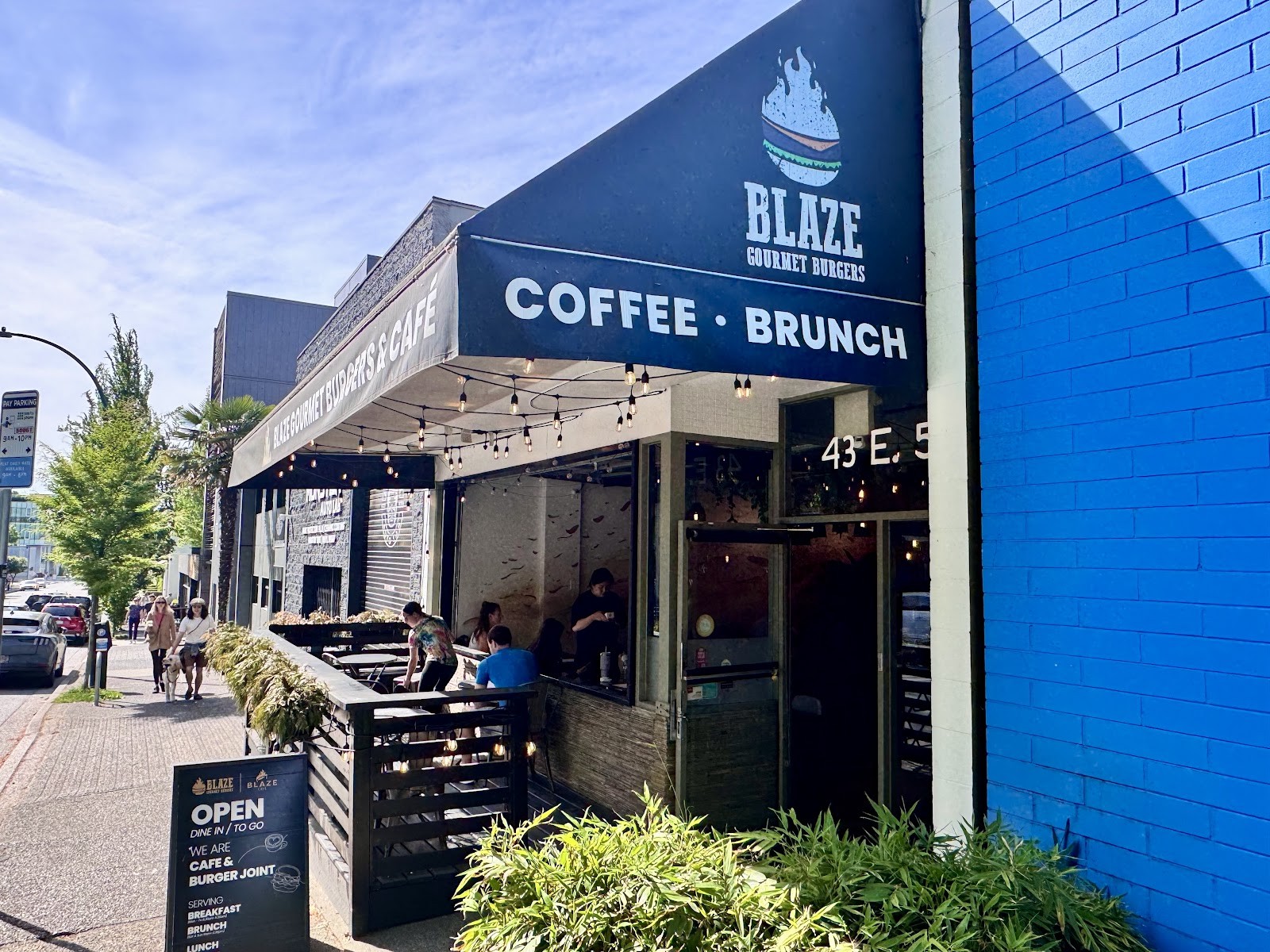 Blaze Gourmet Burgers: the place
