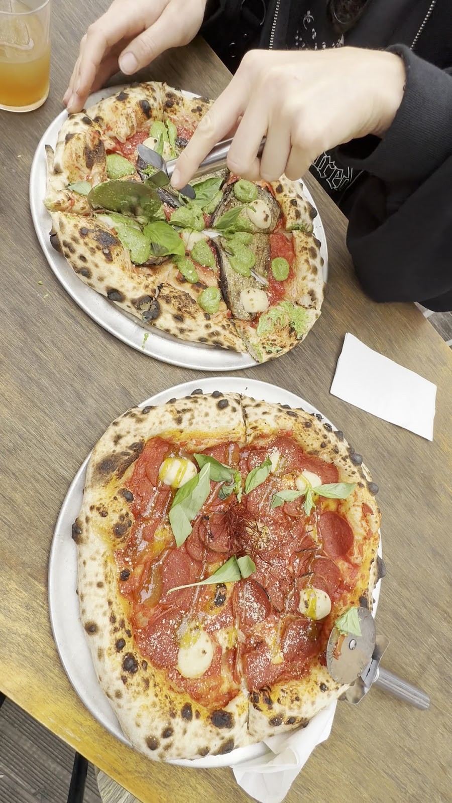Pretty Pizza: food & drinks