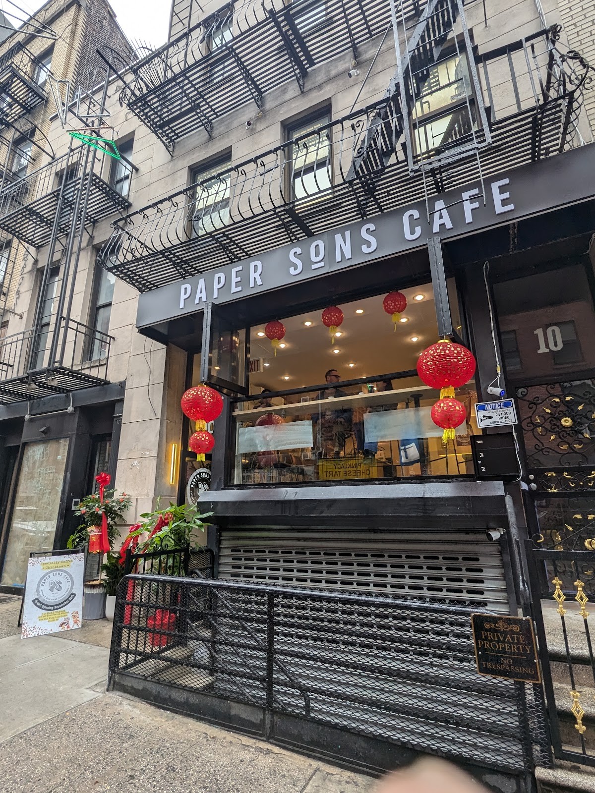 Paper Sons Cafe: the place