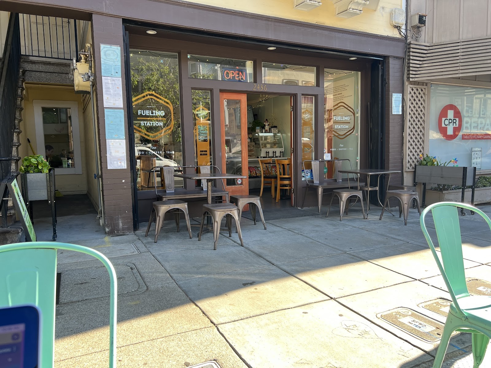 Fueling Station Cafe: the place